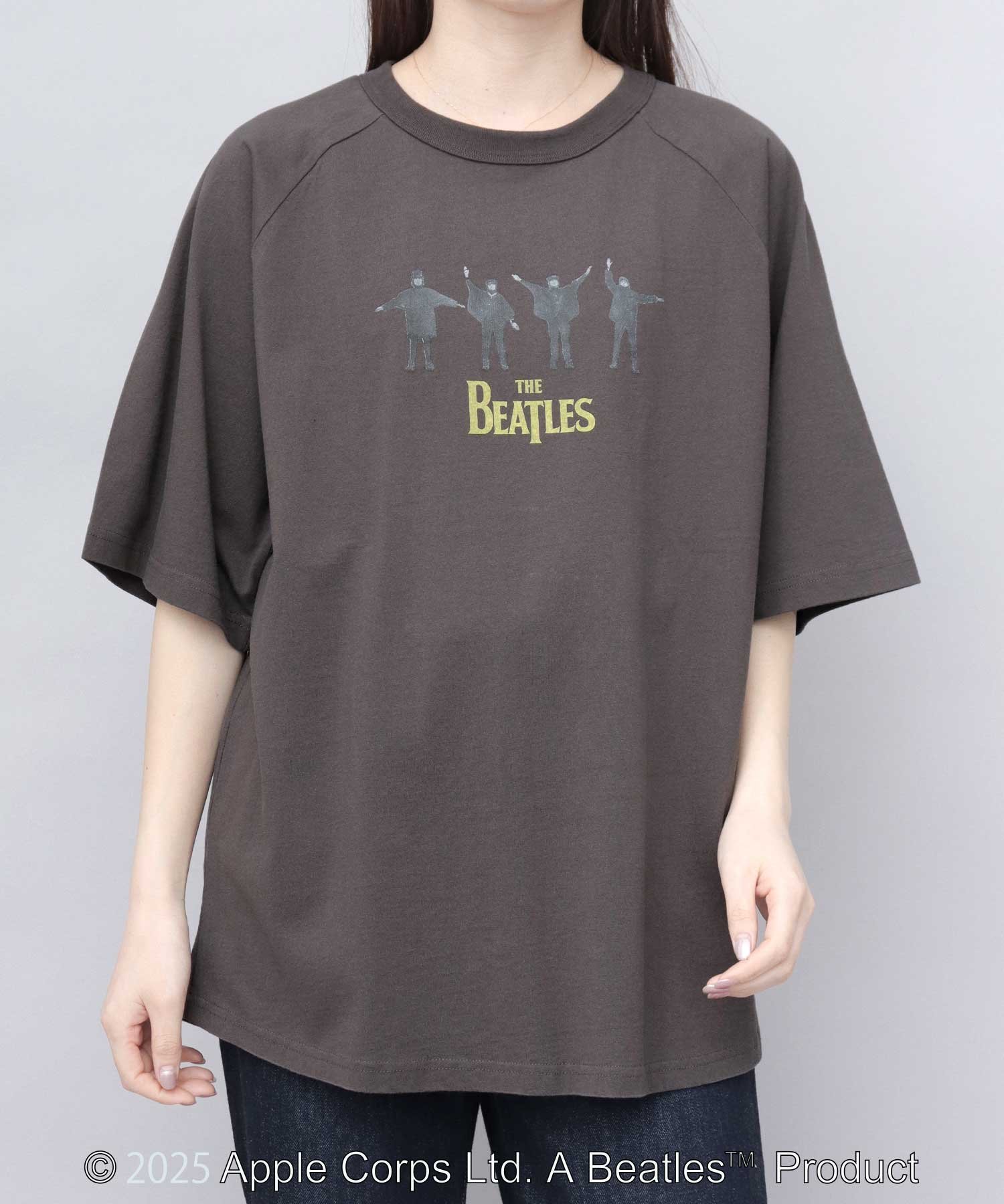 A.M.S.｜THE BEATLES ビートルズ Tシャツ 古着風 ラグラン バンドT