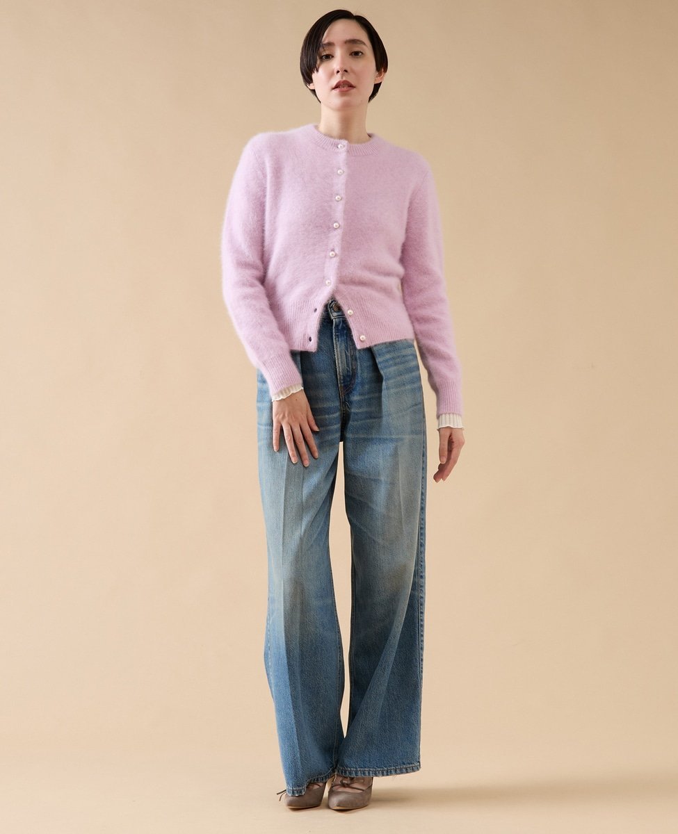 martinique｜FOXカシミヤパールカーディガン(一部WEB限定カラー