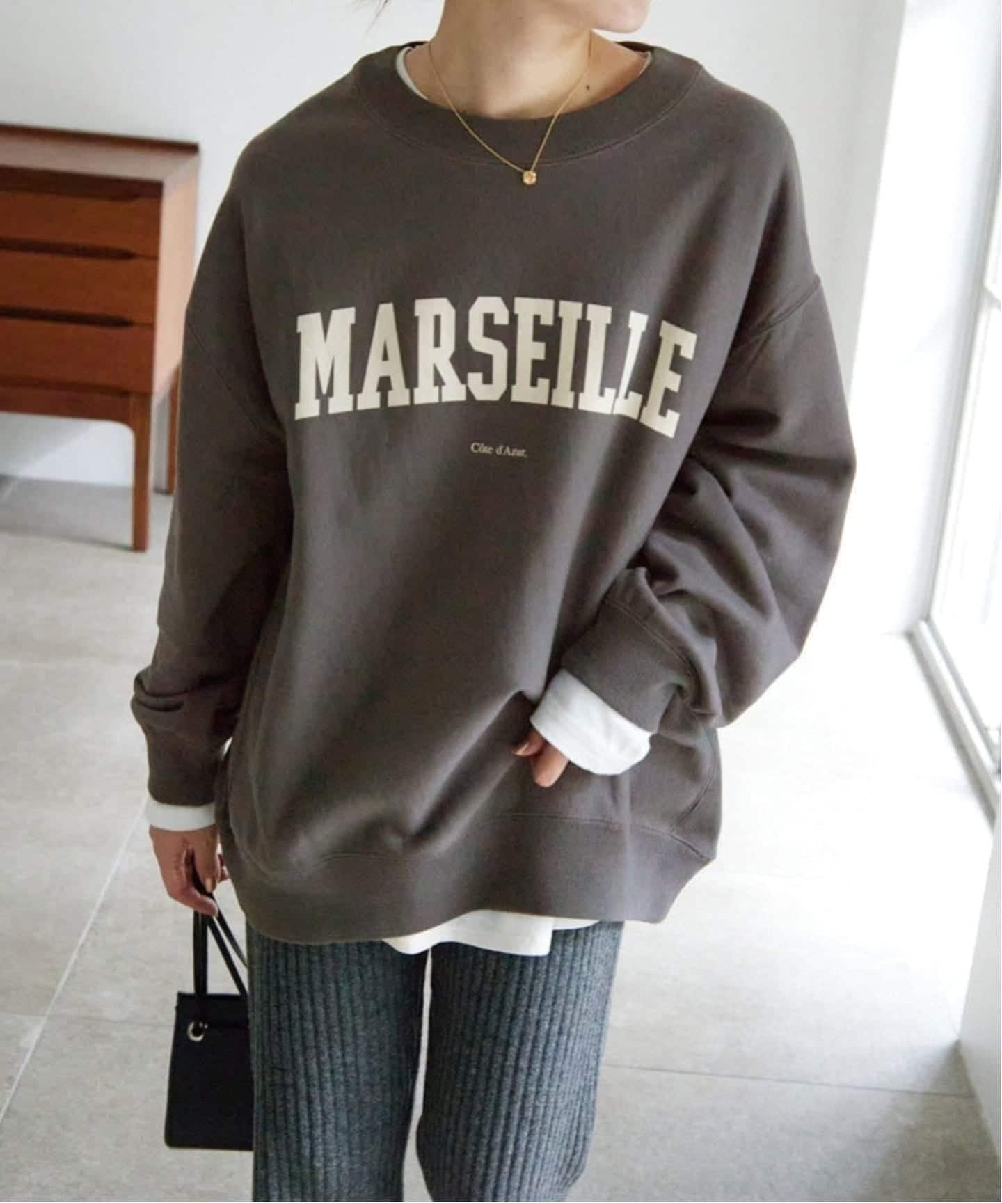 SLOBE IENA｜《WEB限定/追加》MARSEILLE ロゴスウェット | Rakuten