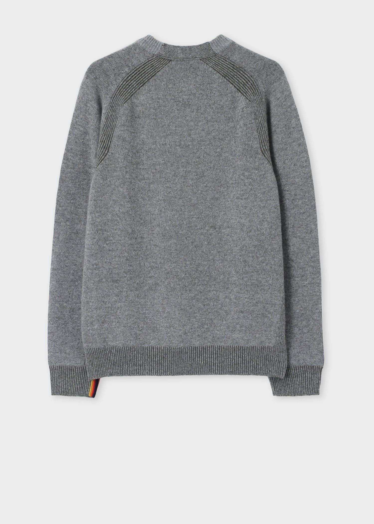 Paul Smith｜アーティストストライプポイント クルーネックニット