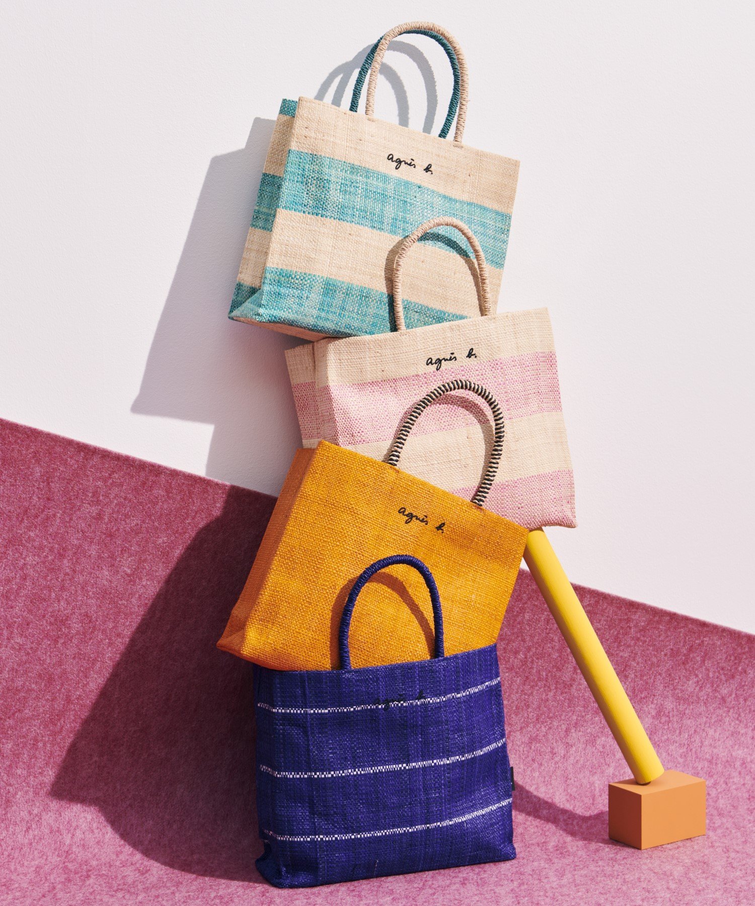 agnes b.｜ラフィアハンドバッグ MX02-07 | Rakuten Fashion(楽天