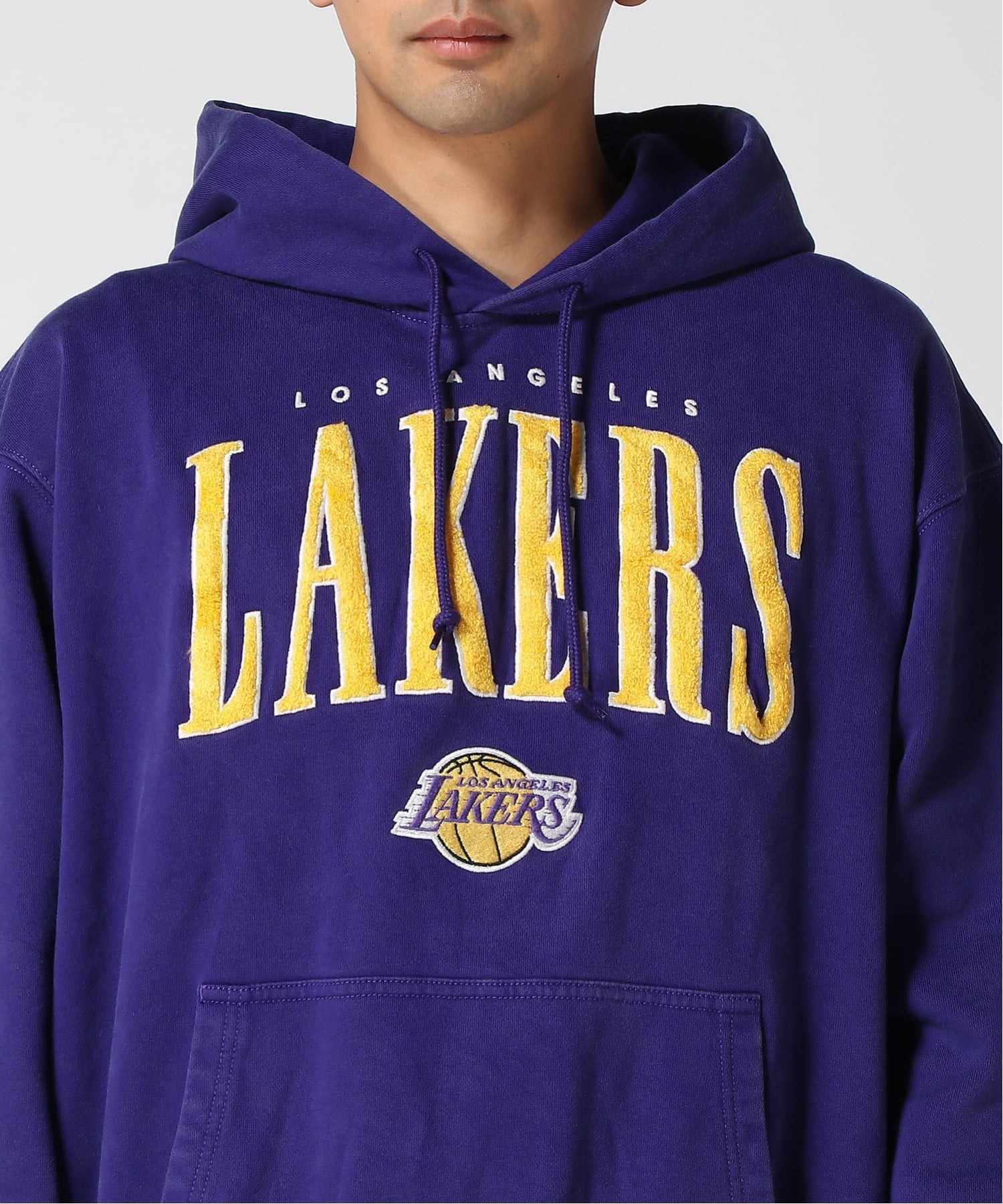 GAP｜(U)NBA ロサンゼルス レイカーズ ロゴ ヘビーウェイトパーカー