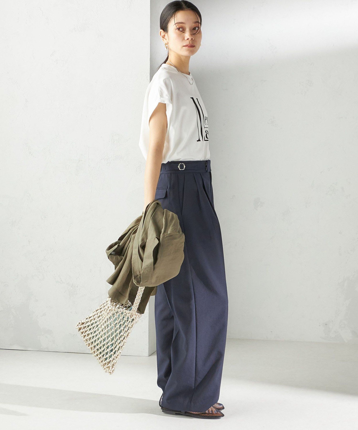 新品 ビアズリー 麻調合繊 前後パンツ 2way ガウチョ ベージュ F 新品 ビアズリー 麻調合繊 前後パンツ 2way ガウチョ ベージュ