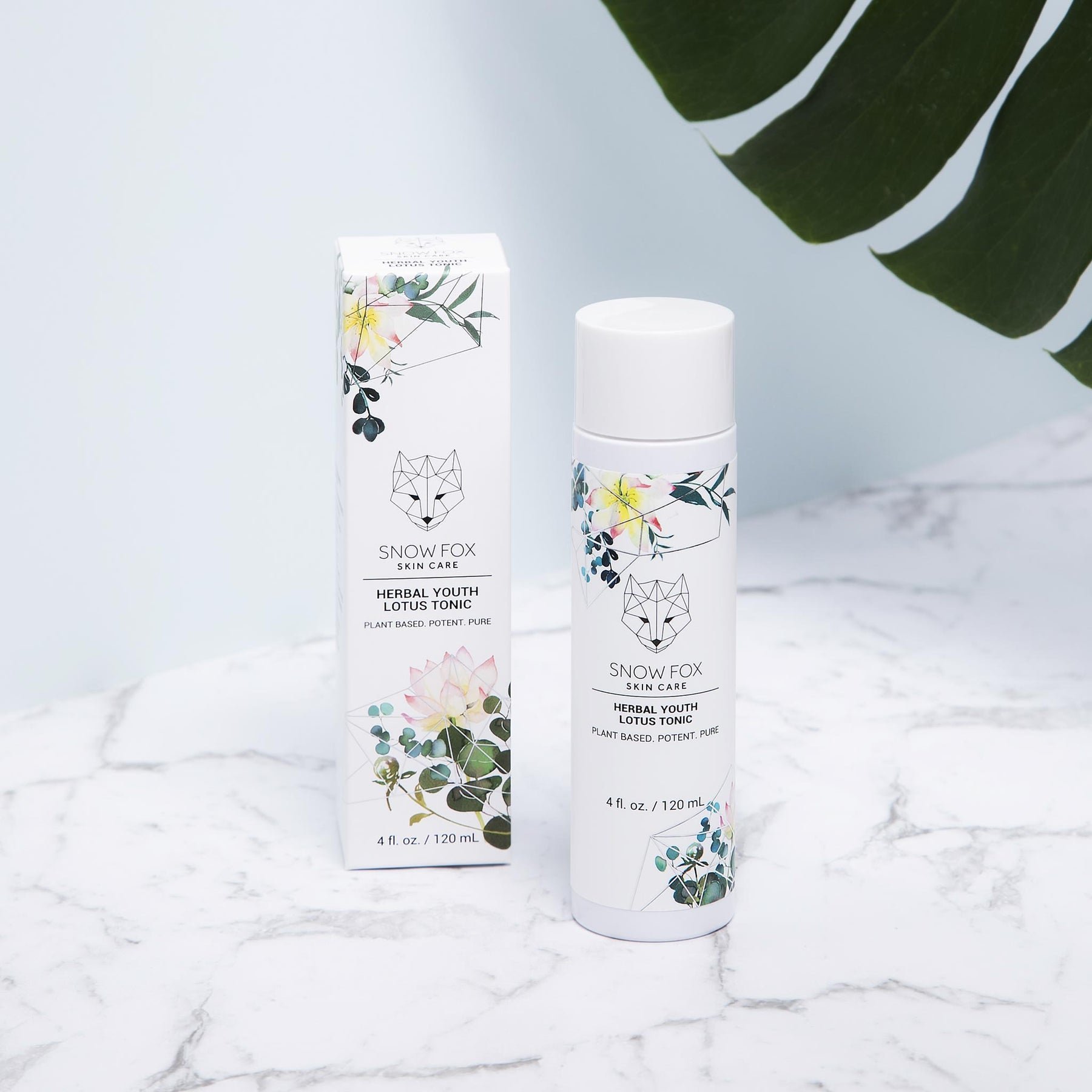 SNOW FOX SKINCARE｜ハーバル ユース ロータス トニック 120mL