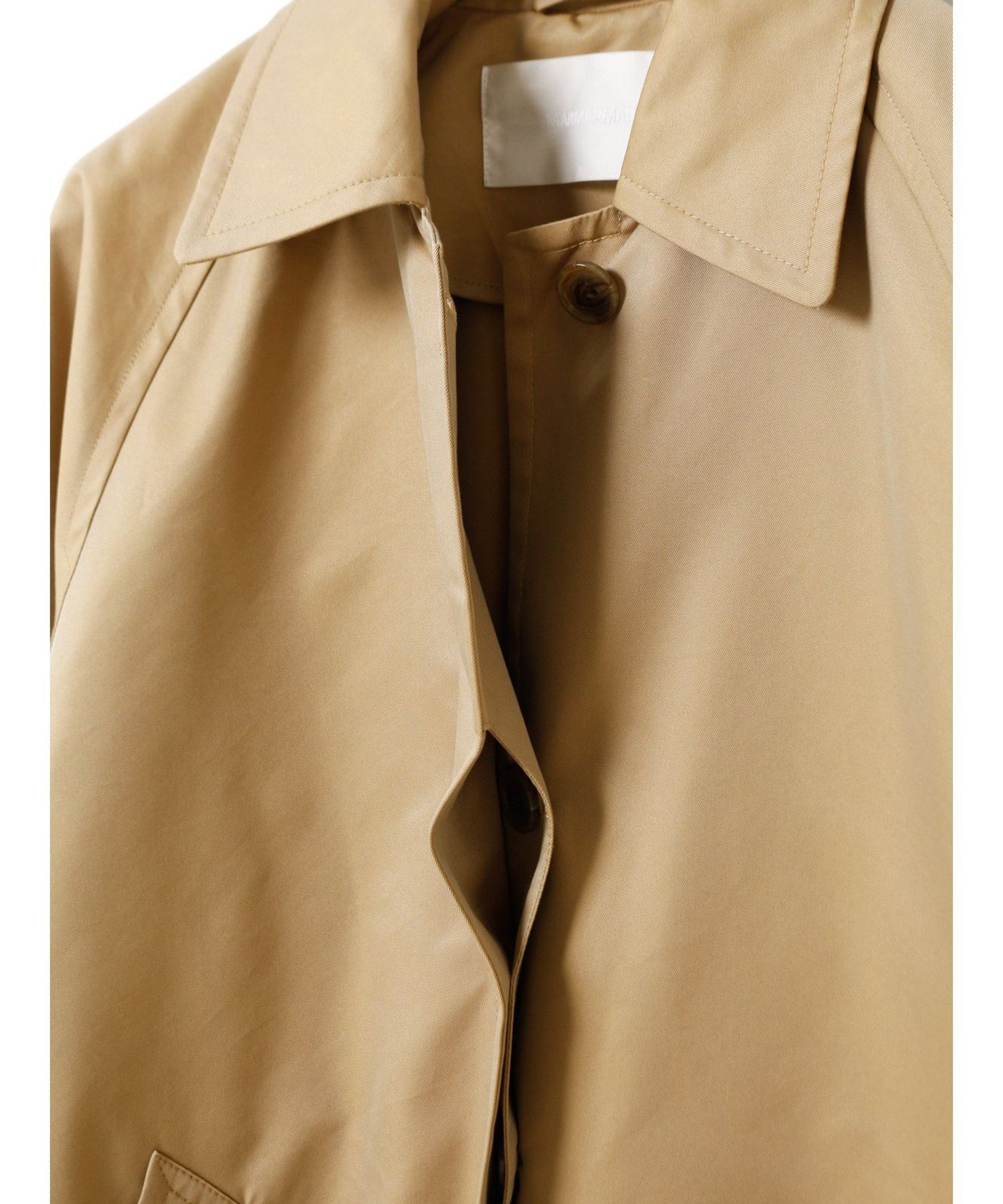 美品 マーマーマー MARcourt バルマカーンコート ステンカラー 2way 美