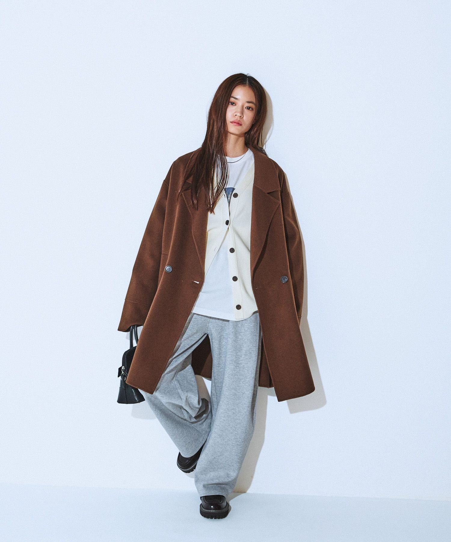 JEANASIS｜ショートビーバーウールミドルコート | Rakuten Fashion