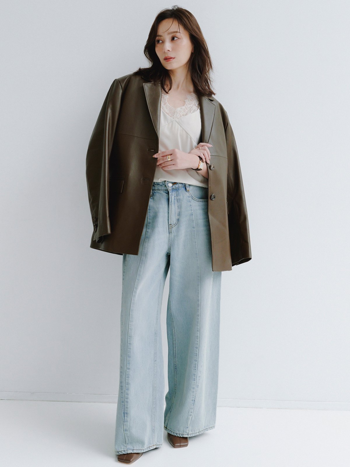 anuans｜レーストリムカップインキャミソール | Rakuten Fashion(楽天