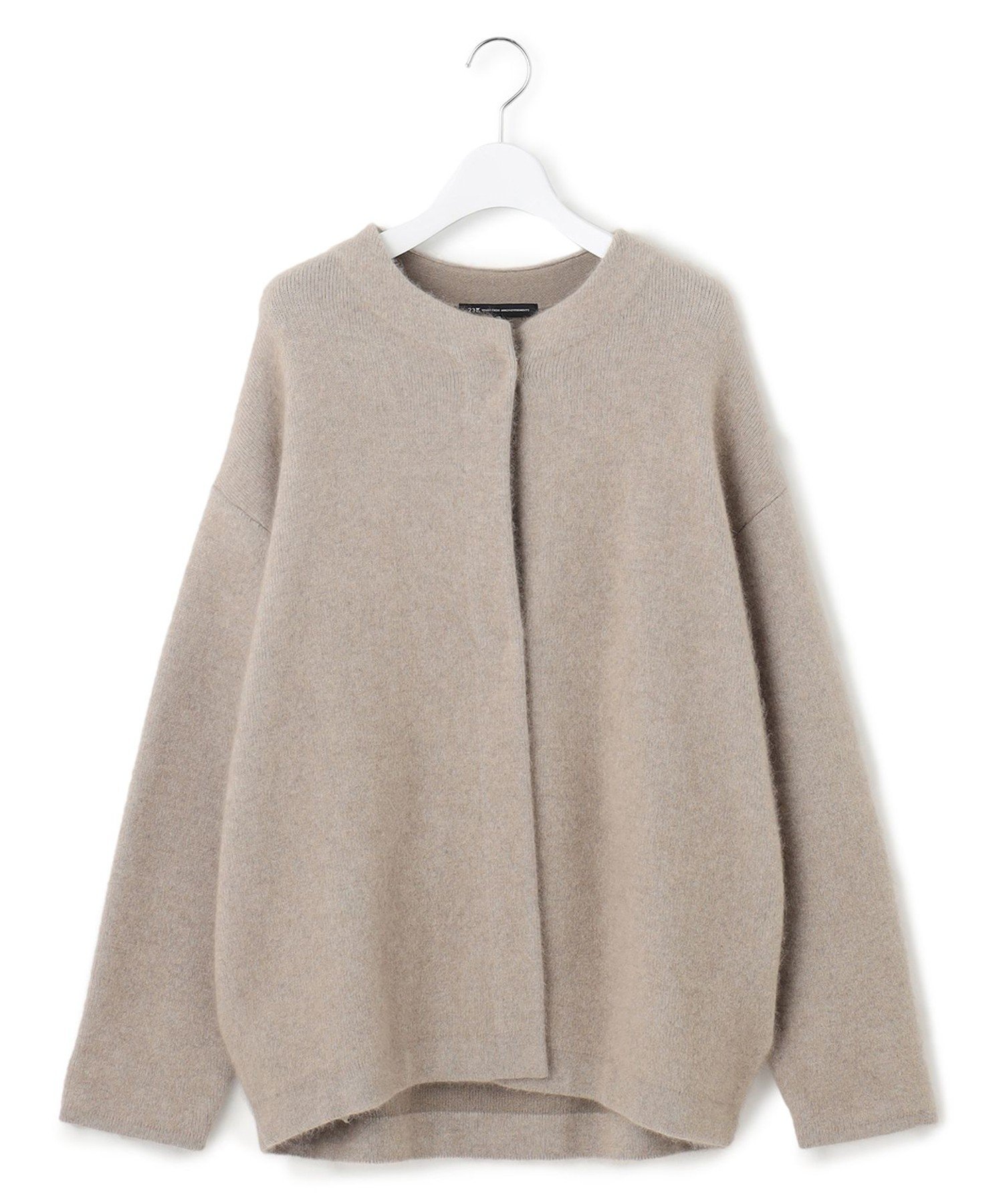 23区｜【CLASSY.11月号掲載/洗える】ラクーンブレンドダブルフェイス