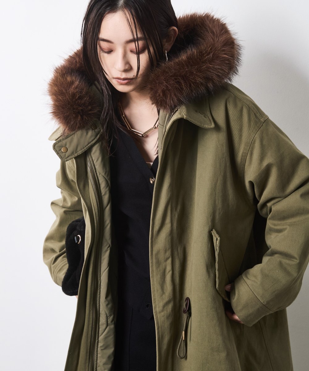 楽天市場】モッズコート カーキの通販