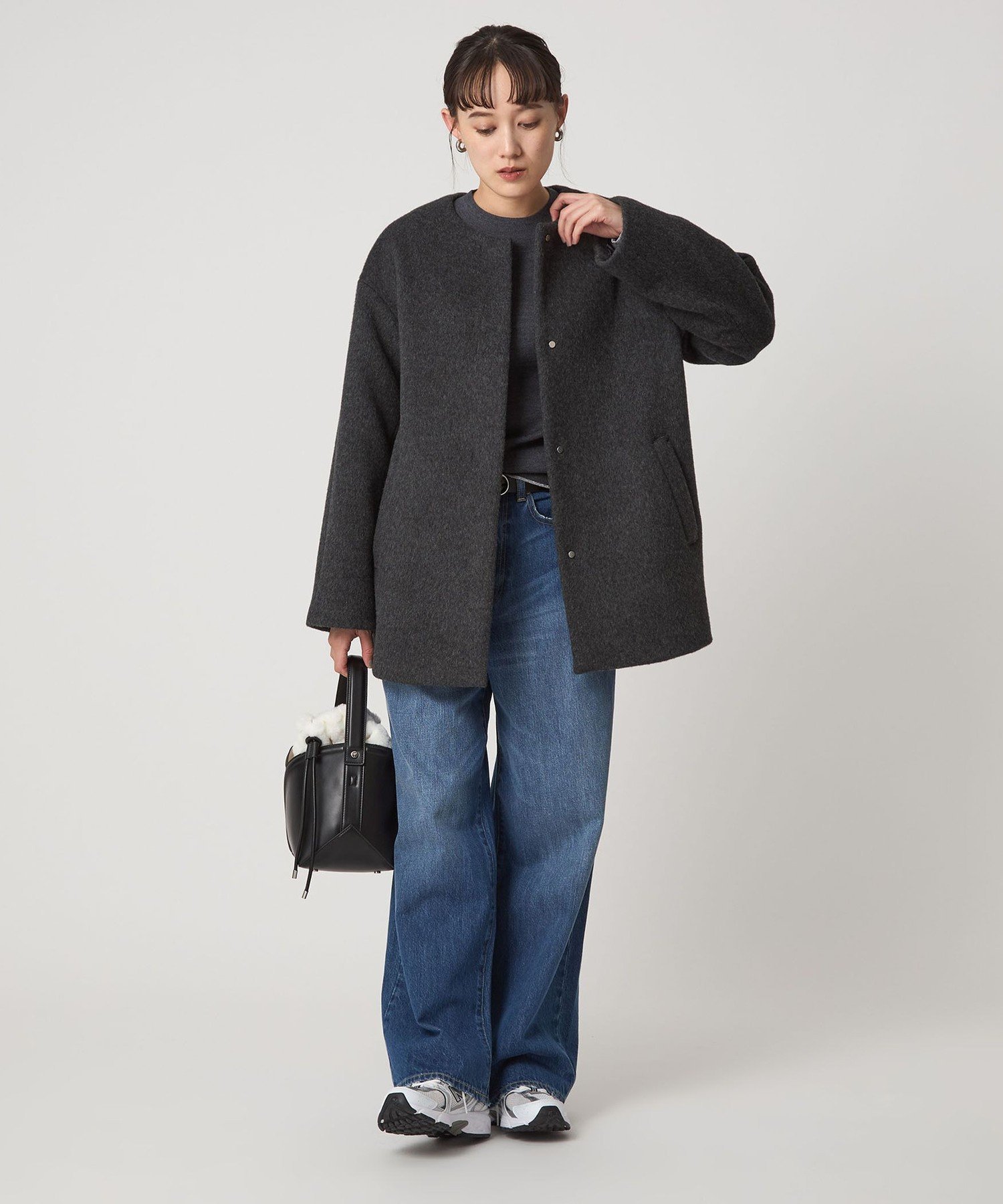 UNITED ARROWS green label relaxing｜[size SHORTあり]アンゴラ