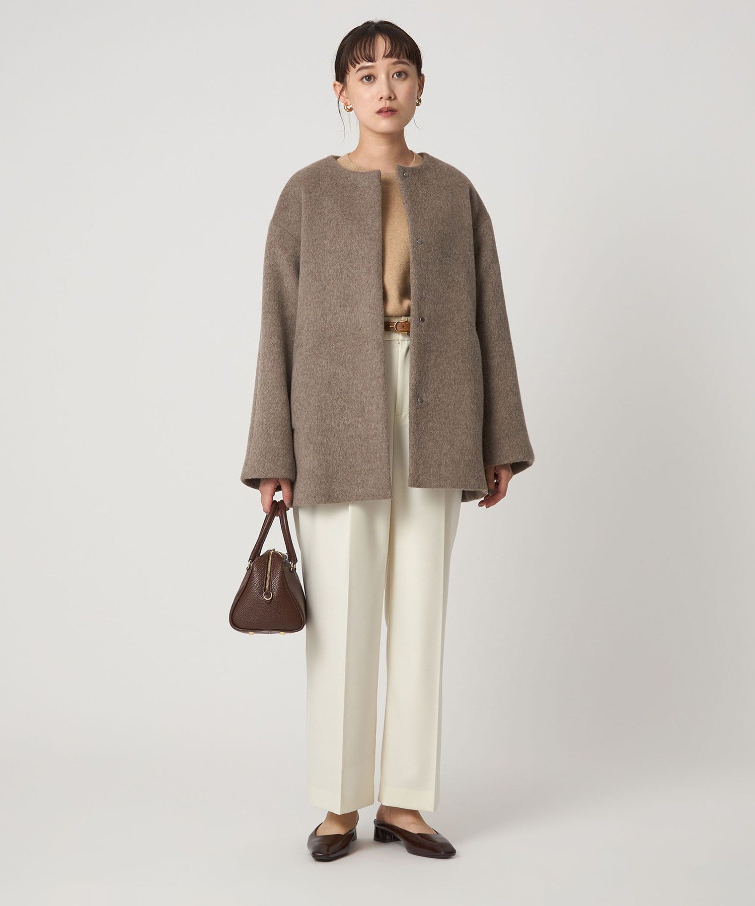 UNITED ARROWS green label relaxing｜[size SHORTあり]アンゴラ