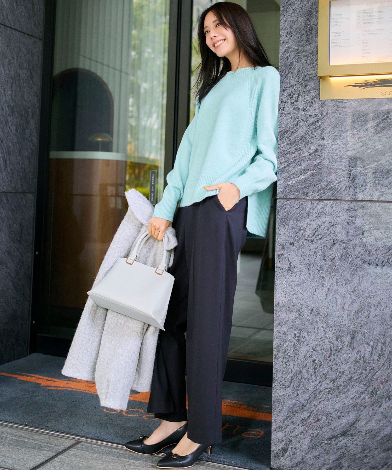 ANY SIS｜【2WAY】ブークレーシャギーラメ アウター | Rakuten Fashion