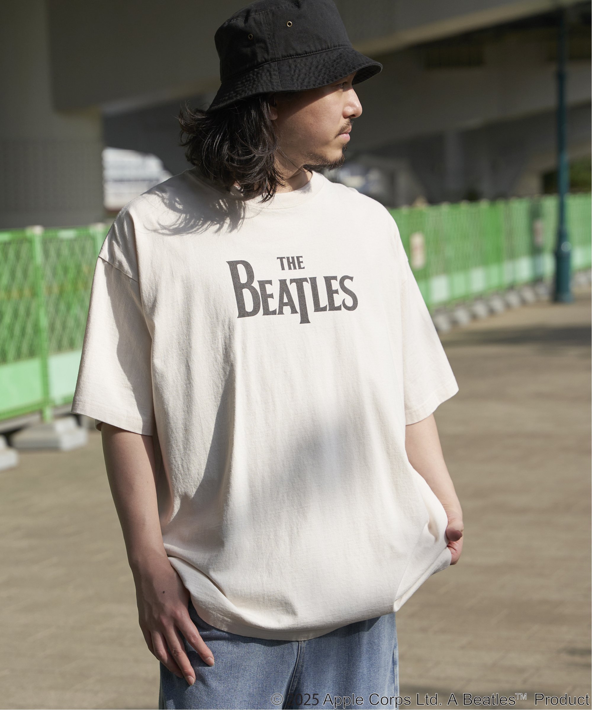VENCE EXCHANGE｜THE BEATLES ザ ビートルズ ロゴピグメントTシャツ