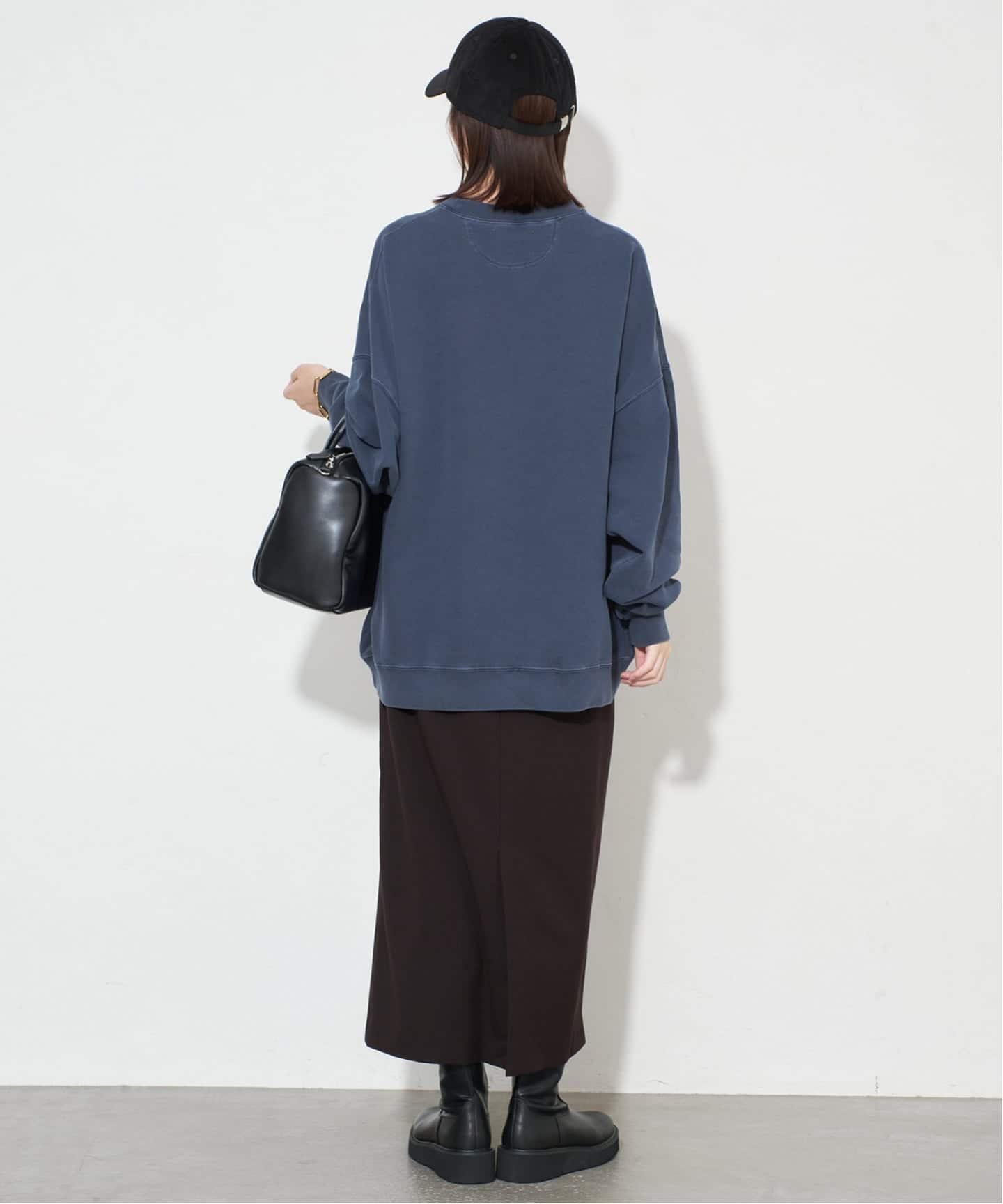 SLOBE IENA｜《WEB限定/追加2》ビックシルエットピグメント裏毛プル