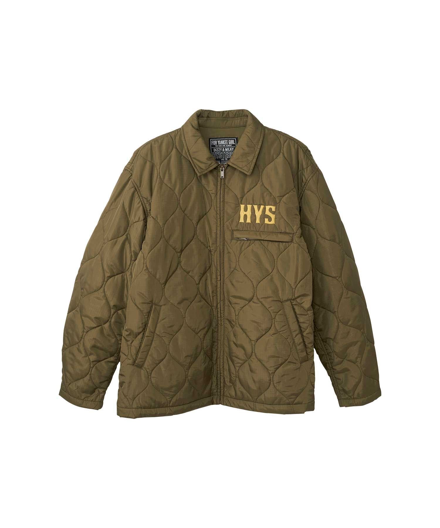 HYSTERIC GLAMOUR｜GUITAR GIRL MICHIGAN刺繍 キルティングジャケット