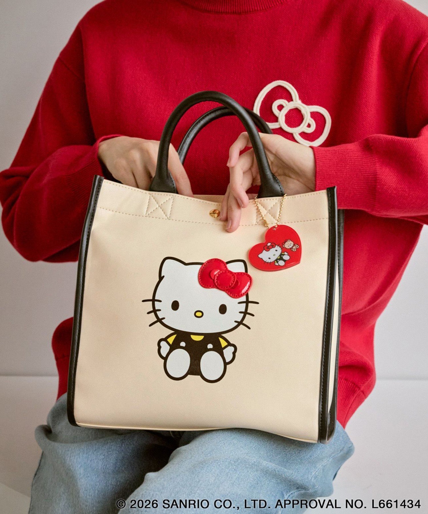 ROPE' PICNIC｜【ROPE' PICNIC*ハローキティ】アクリルチャーム付き