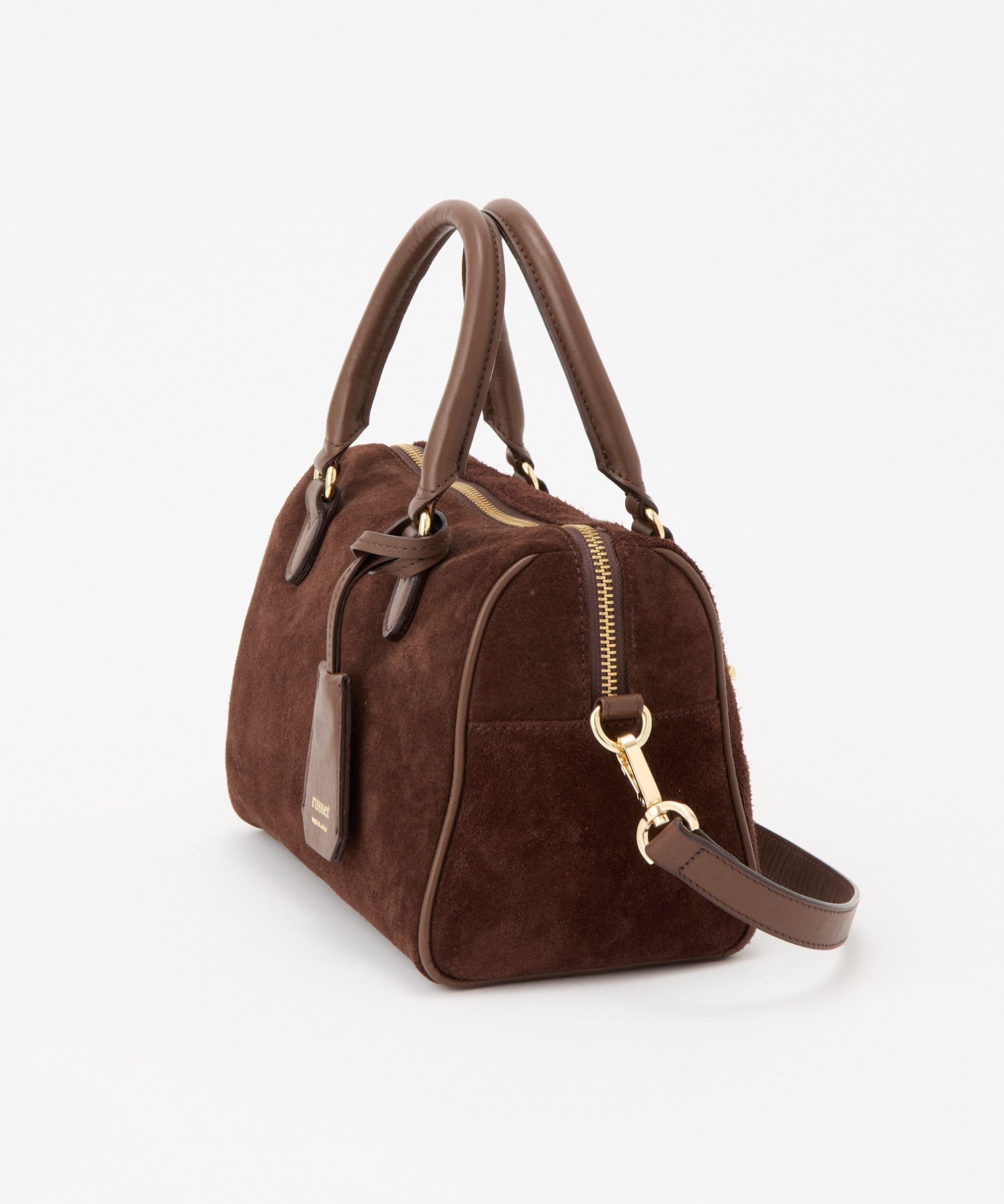 russet｜スエード2WAYミニボストンバッグ | Rakuten Fashion(楽天