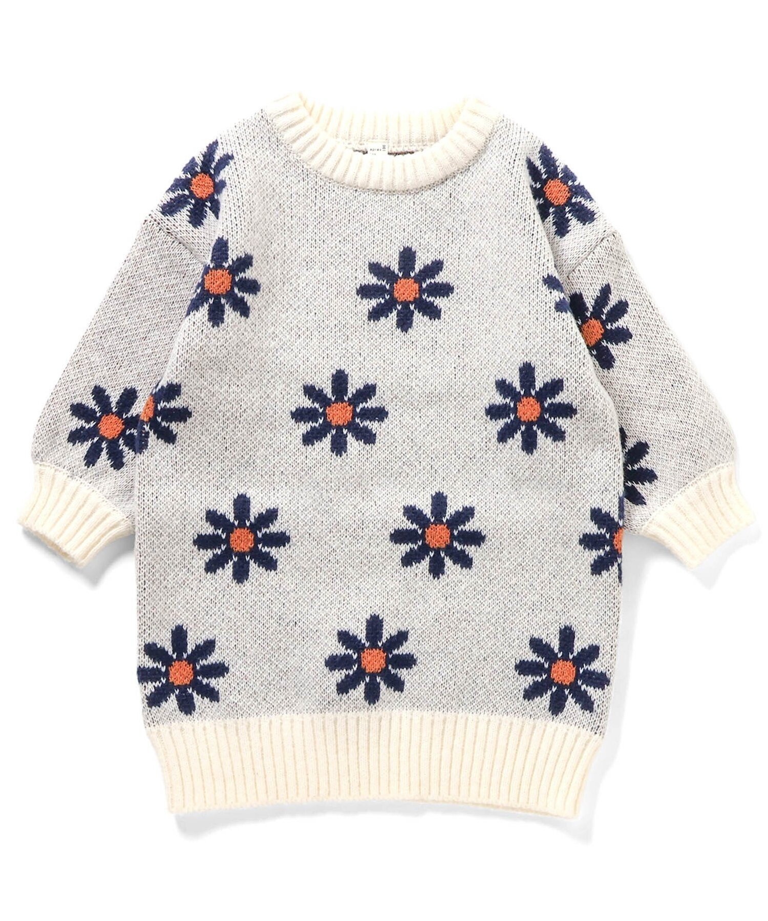 F.O.Online Store｜WEB限定 フラワー・ハートニットワンピース