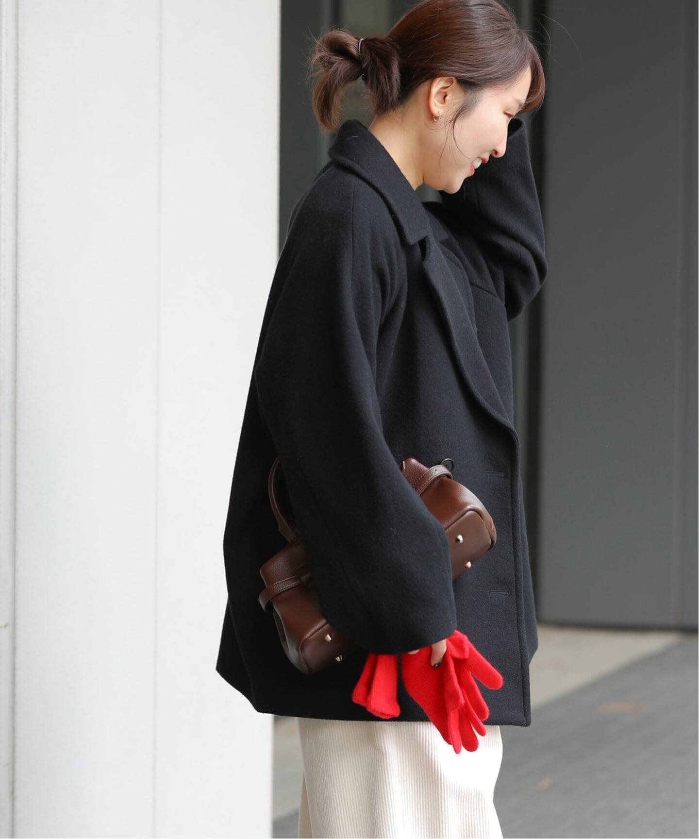 JOURNAL STANDARD relume｜《WEB限定追加》尾州ウールショートPコート