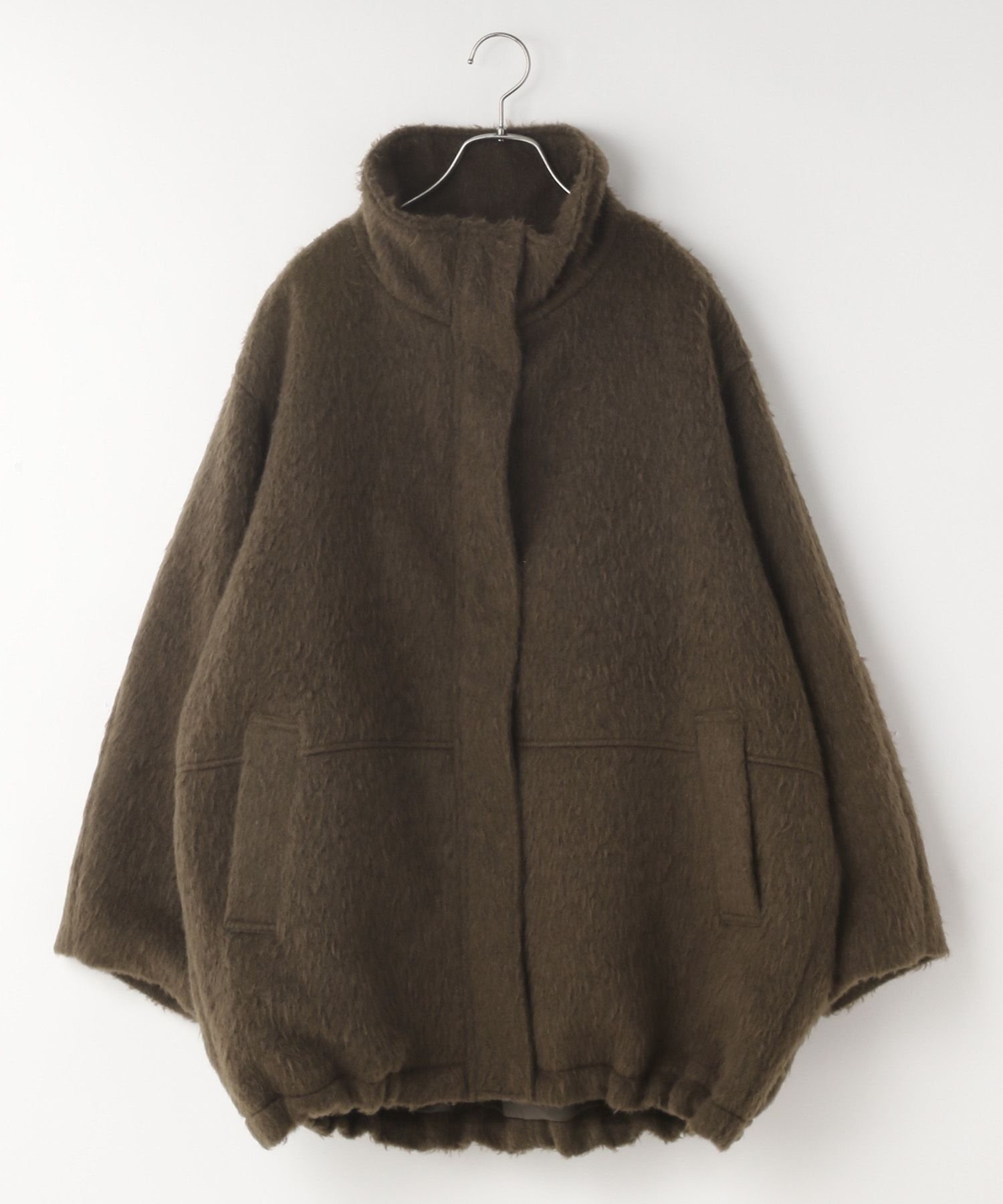 LOWRYS FARM｜シャギースタンドコート | Rakuten Fashion(楽天