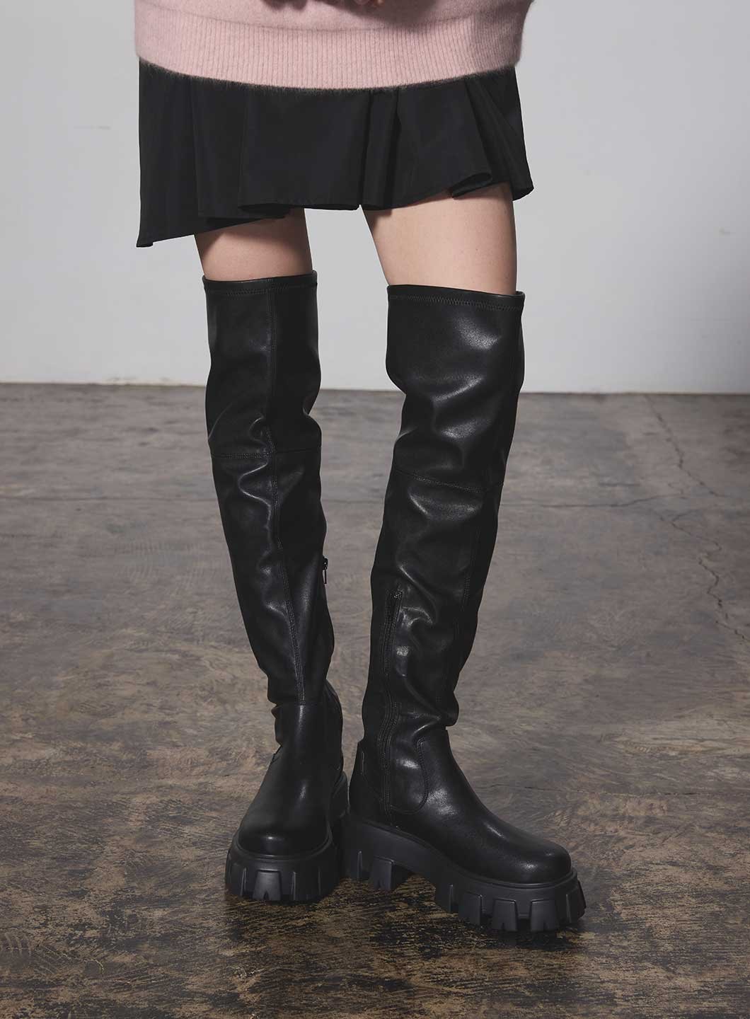 Whim Gazette｜【Hoaw.】ニーハイブーツ | Rakuten Fashion(楽天