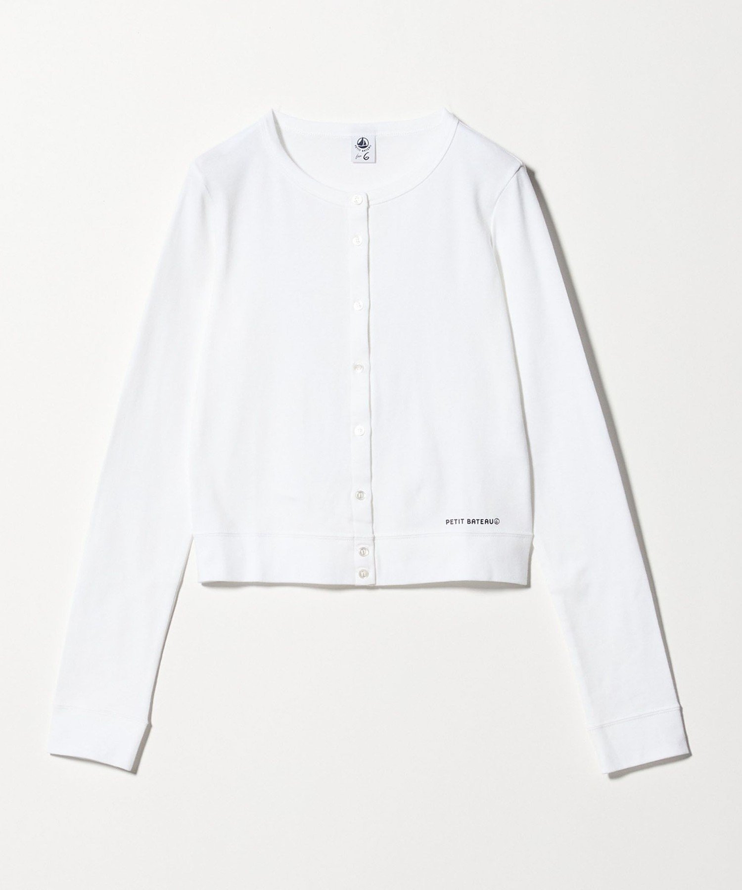 PETIT BATEAU for 6 カーディガン プチバトー roku ロク PETIT BATEAU（プチバトー） カーディガン 「別注」「PETIT BATEAU for