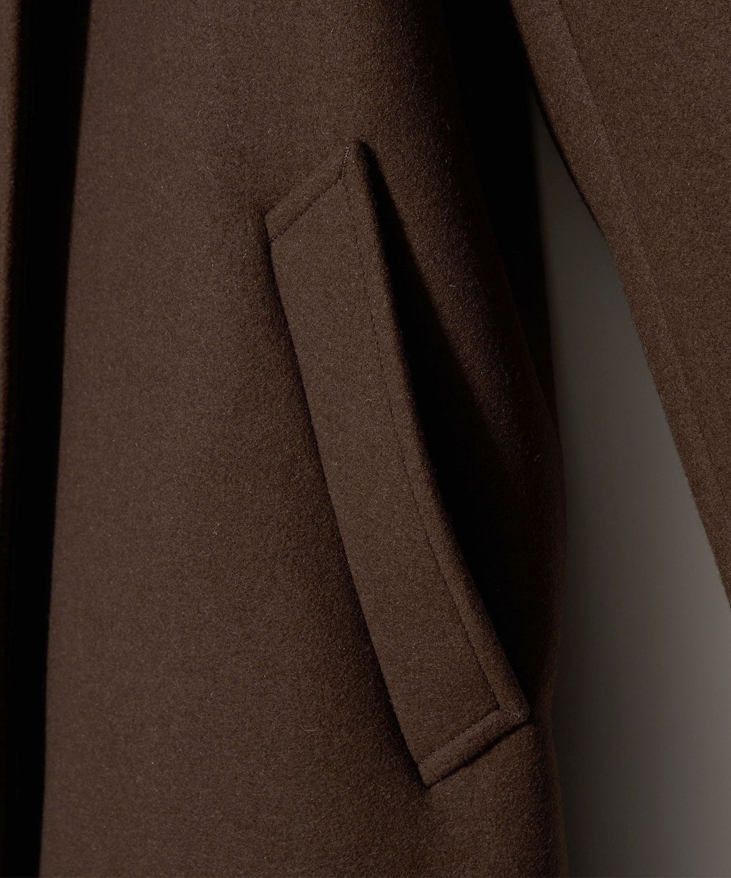 Steven Alan ウール カシミヤ テント ロング コート　ネイビー セール】＜Steven Alan＞ウール カシミヤ テント ロング コート