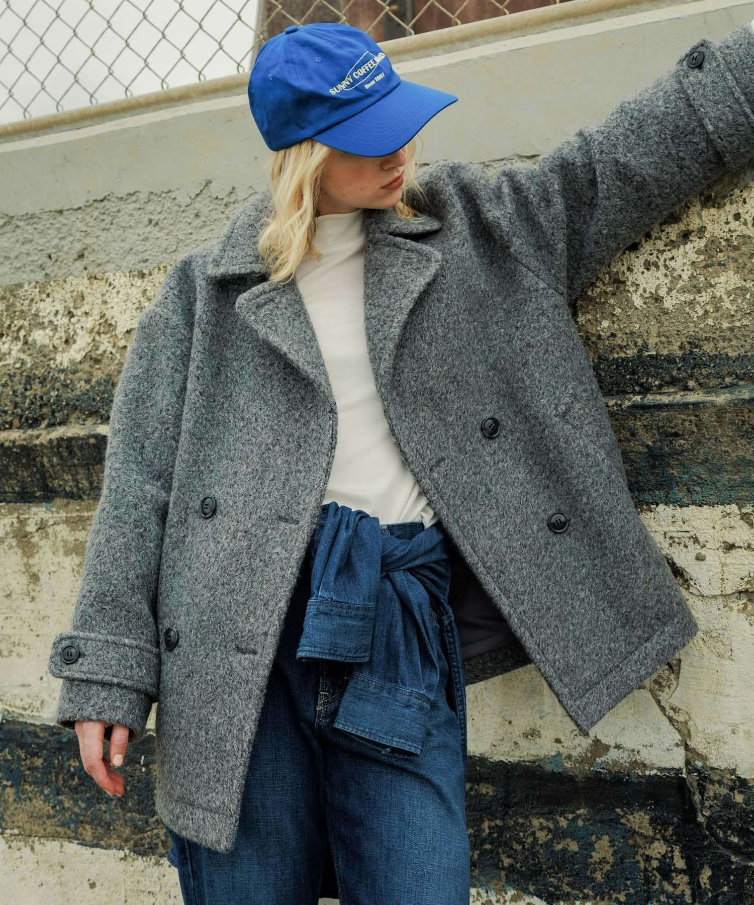 Sonny Label｜ウールライクカーリーシャギーコクーンコート | Rakuten