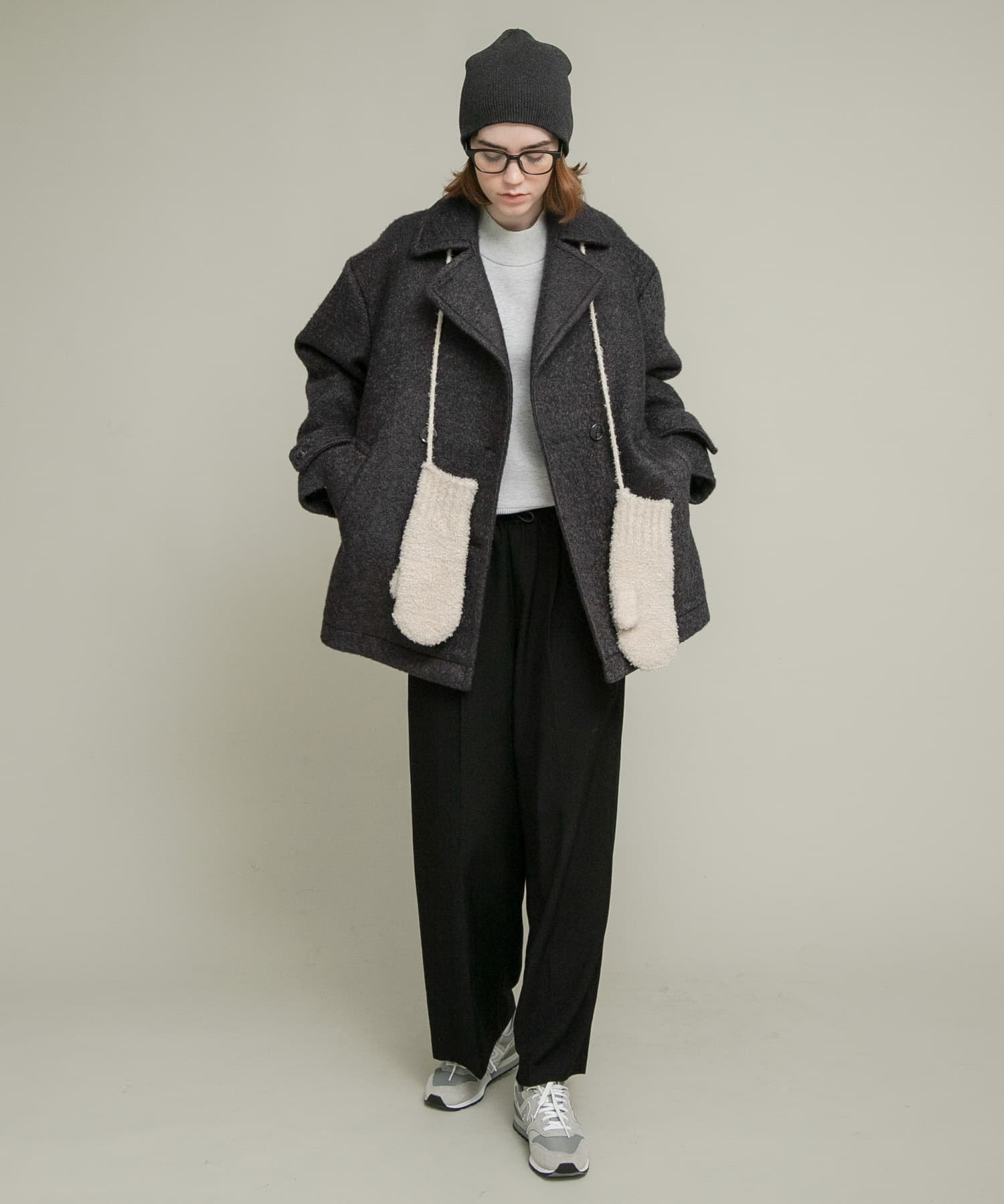 Sonny Label｜ウールライクカーリーシャギーコクーンコート | Rakuten