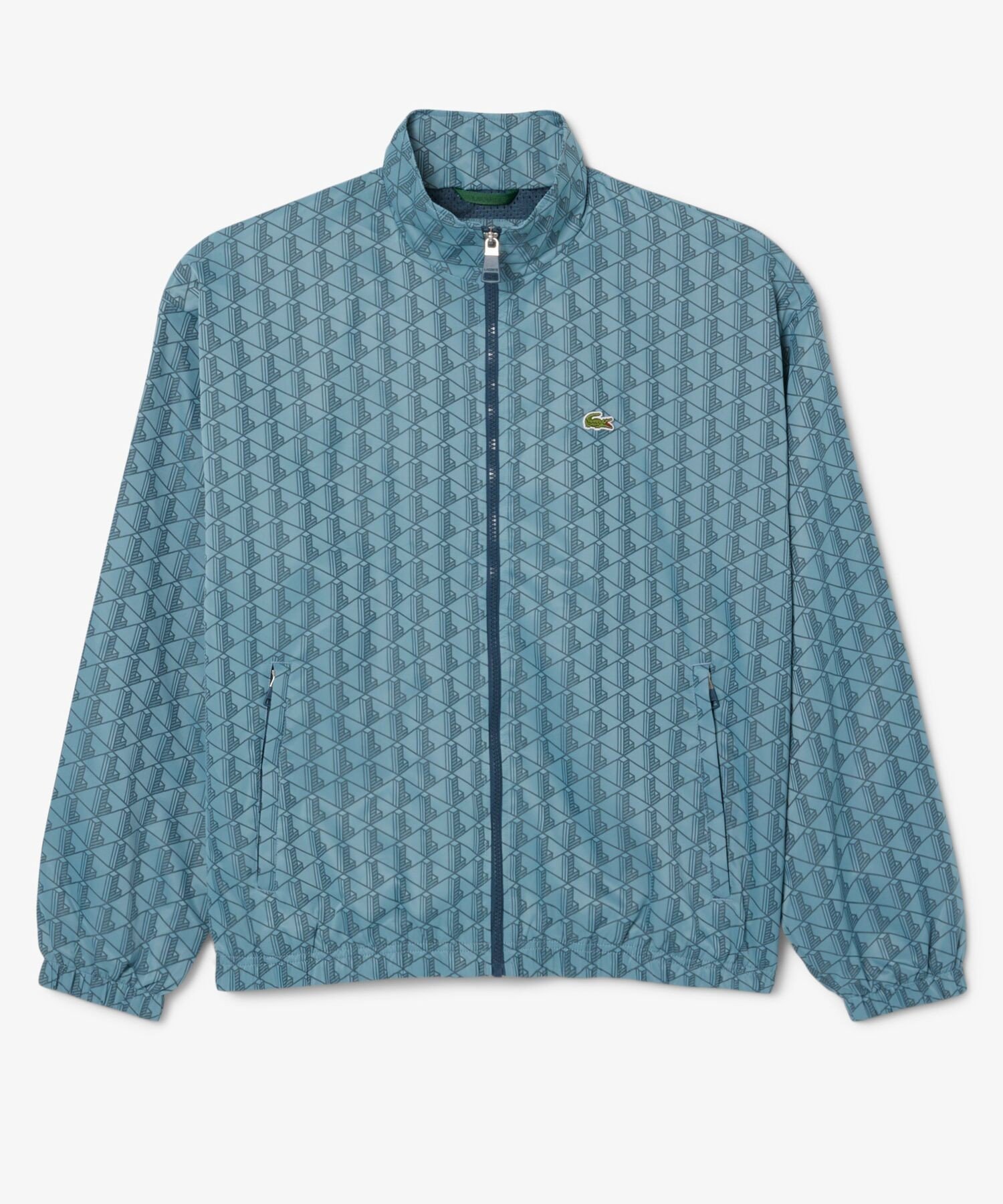 LACOSTE｜モノグラムジャカード撥水ナイロンジャケット | Rakuten