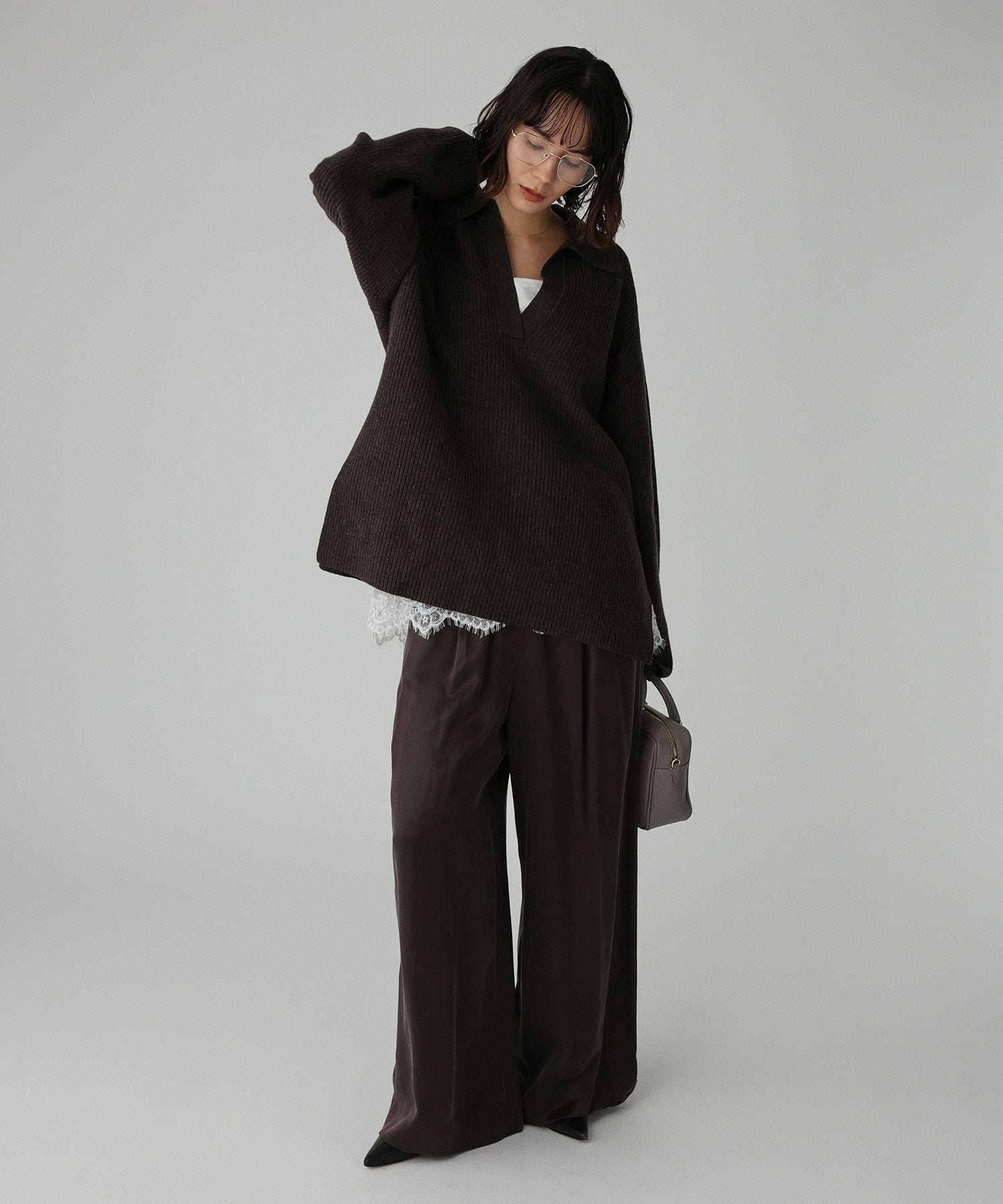 BABYLONE｜ヘムレースキャミソール | Rakuten Fashion(楽天