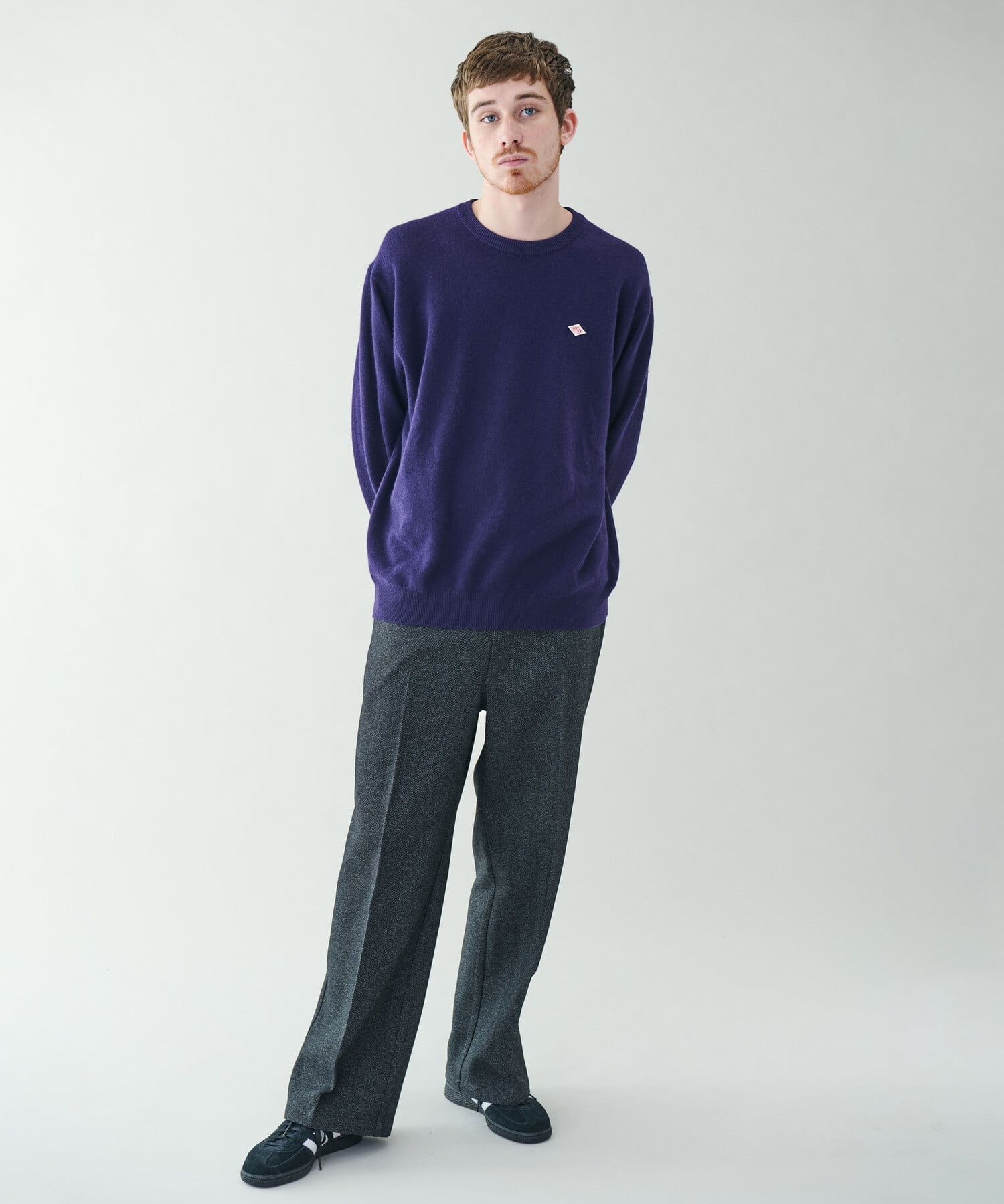 Bshop｜DANTON | ラムウール クルーネックニットプルオーバー MEN