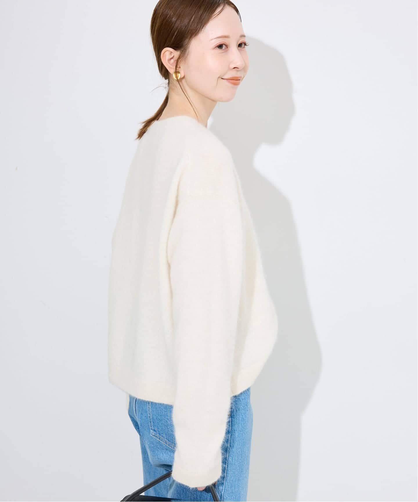 SLOBE IENA｜フォックスアルパカカーディガン | Rakuten Fashion(楽天