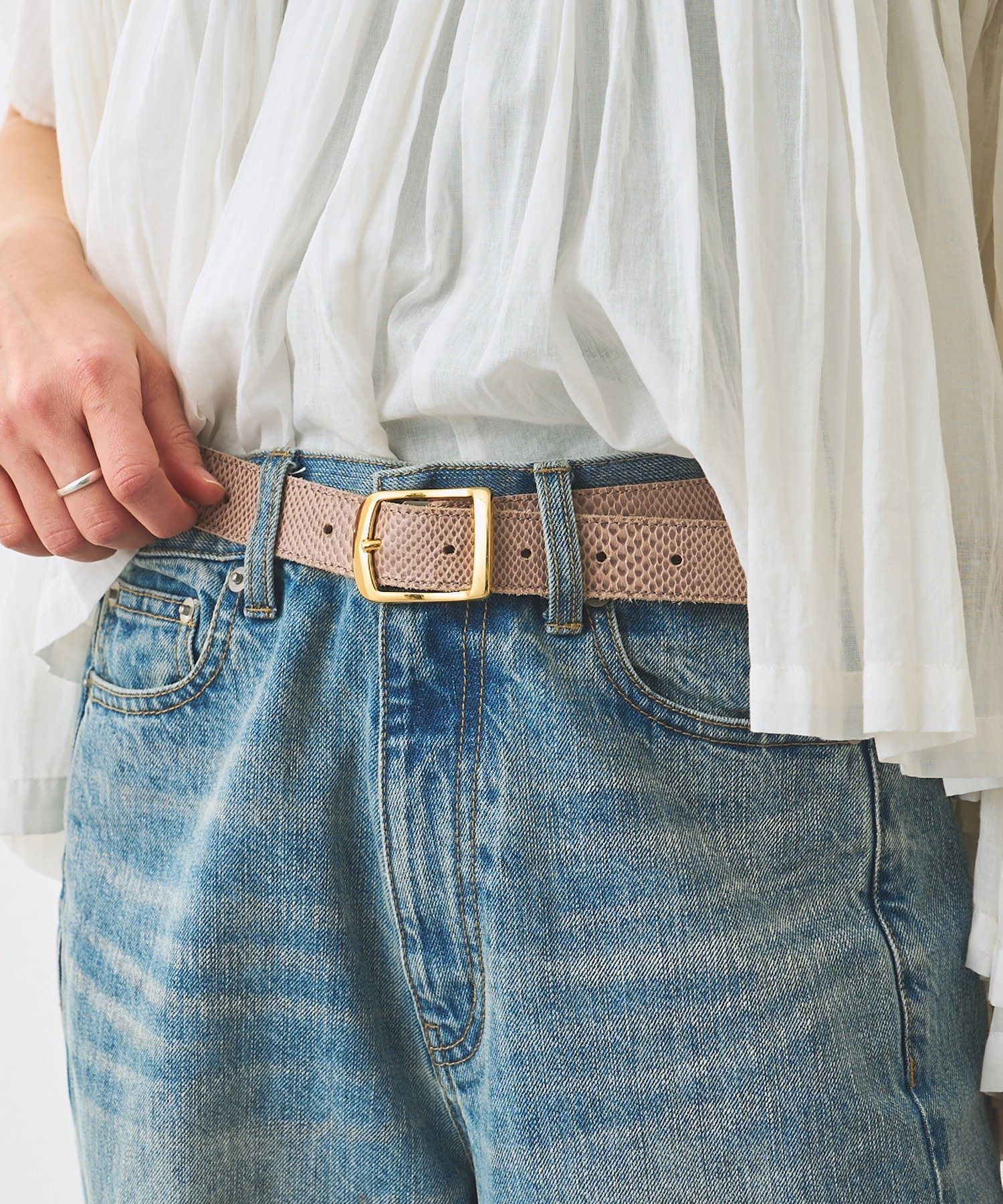 plage｜LEFIJE / レフィエ 25MM G BACKLE ベルト | Rakuten Fashion