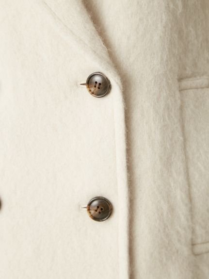 FRAY I.D｜オーバーサイズウールシャギージャコット | Rakuten Fashion