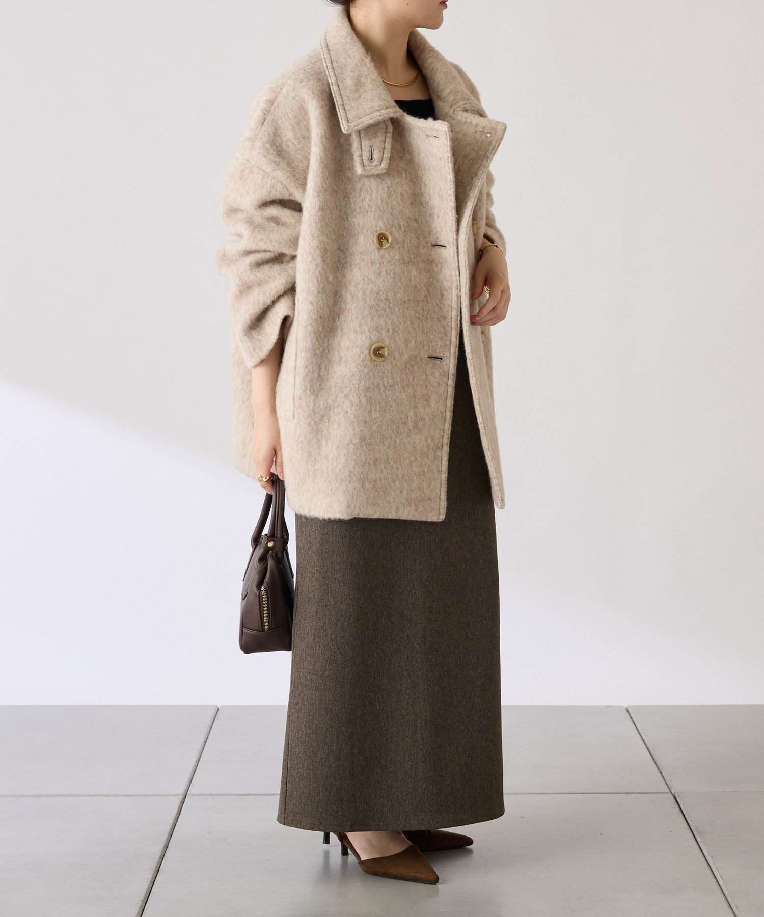 COLLAGE GALLARDAGALANTE｜シャギーコート | Rakuten Fashion(楽天