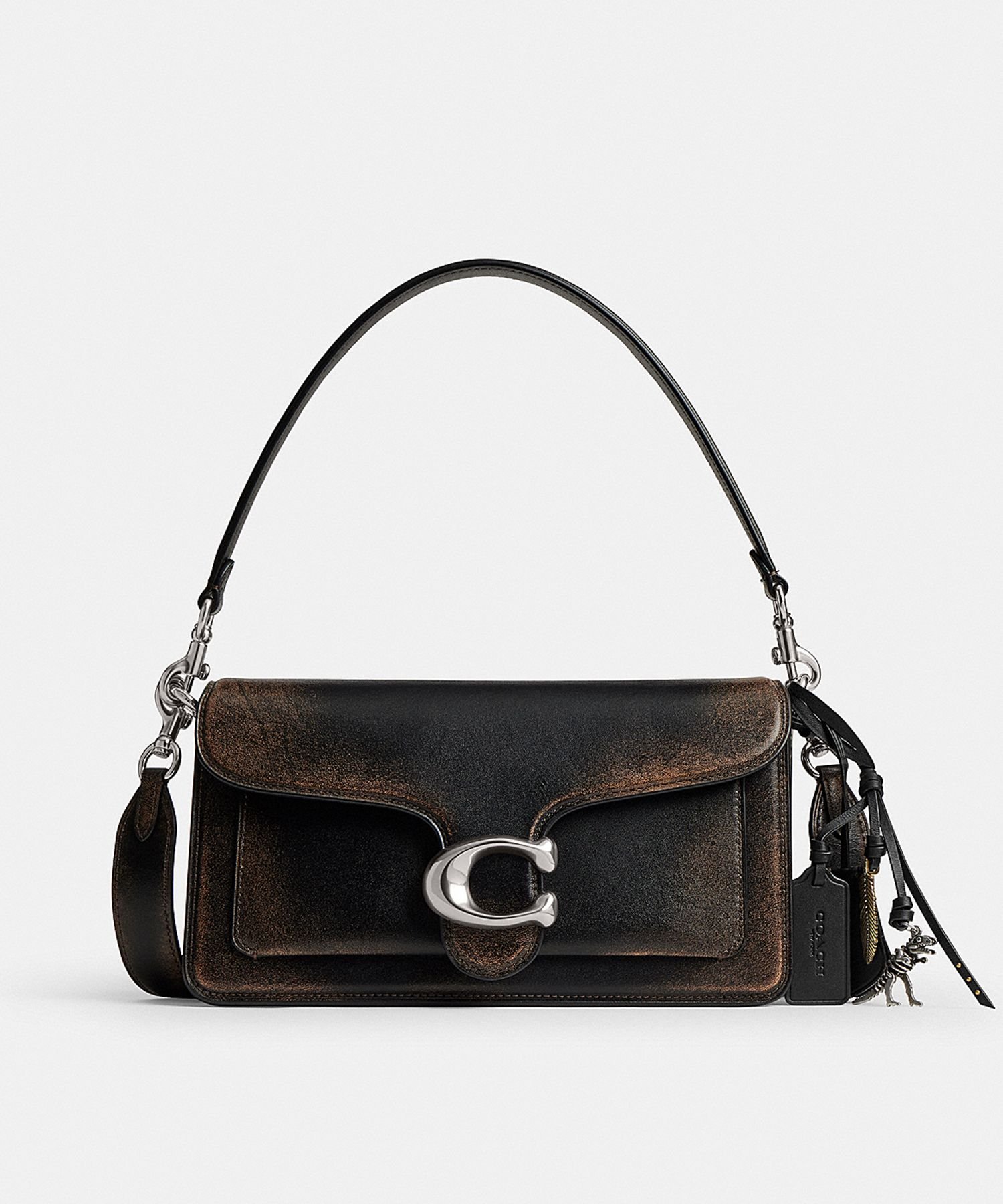 COACH｜【公式】タビー ショルダー バッグ 26・ラブド レザー