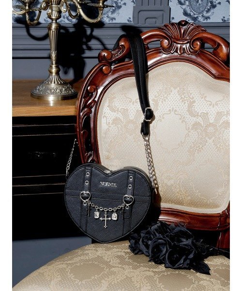 NOEMIE｜チェーン付きハートショルダーバッグ | Rakuten Fashion(楽天