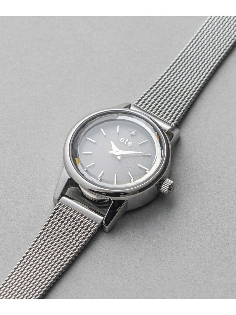 ete｜ソーラーウォッチ メッシュベルト | Rakuten Fashion(楽天
