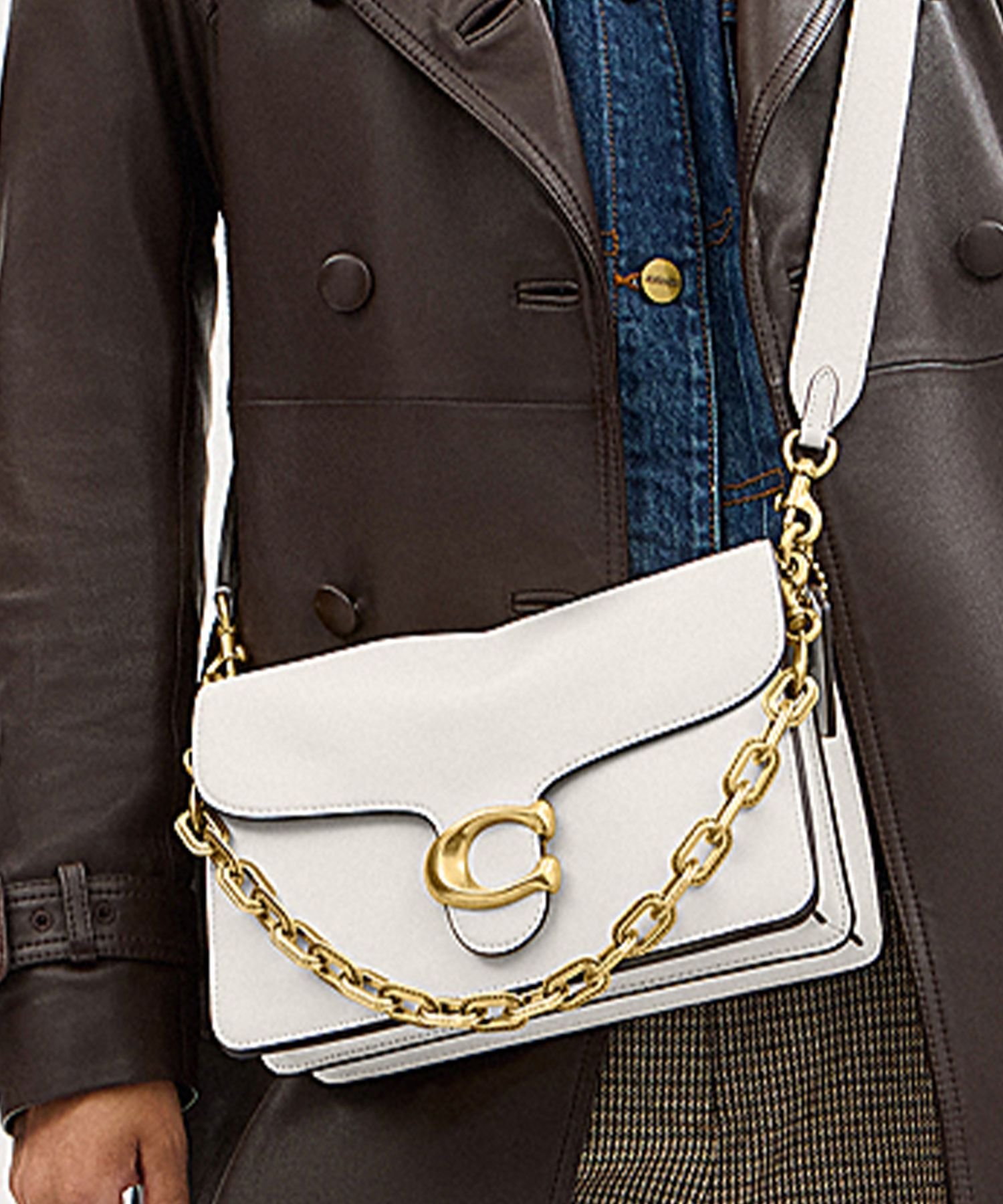 COACH｜【公式】チェーン タビー ショルダー バッグ | Rakuten Fashion