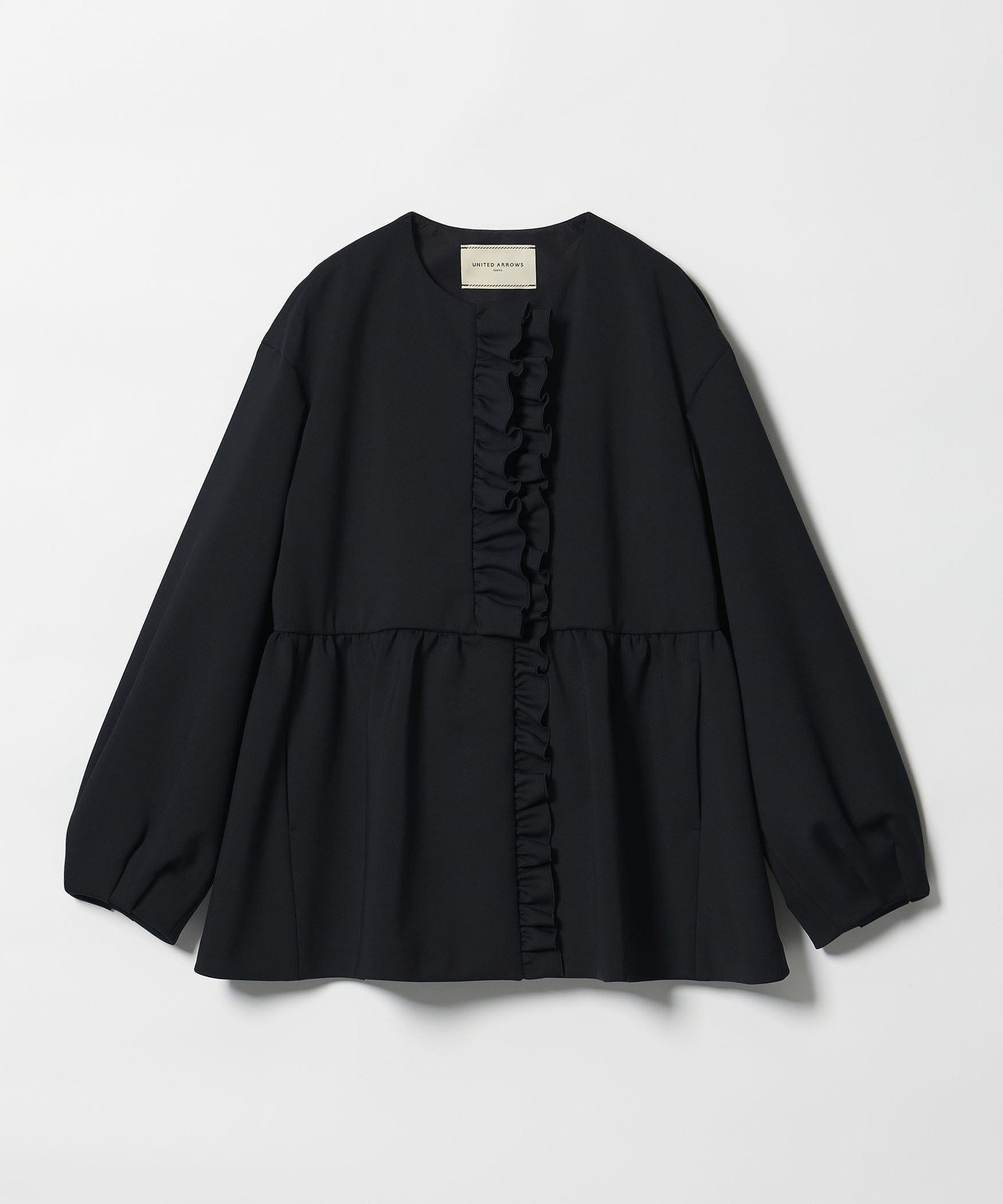 UNITED ARROWS｜SPONGY フリル ペプラム ジャケット | Rakuten Fashion