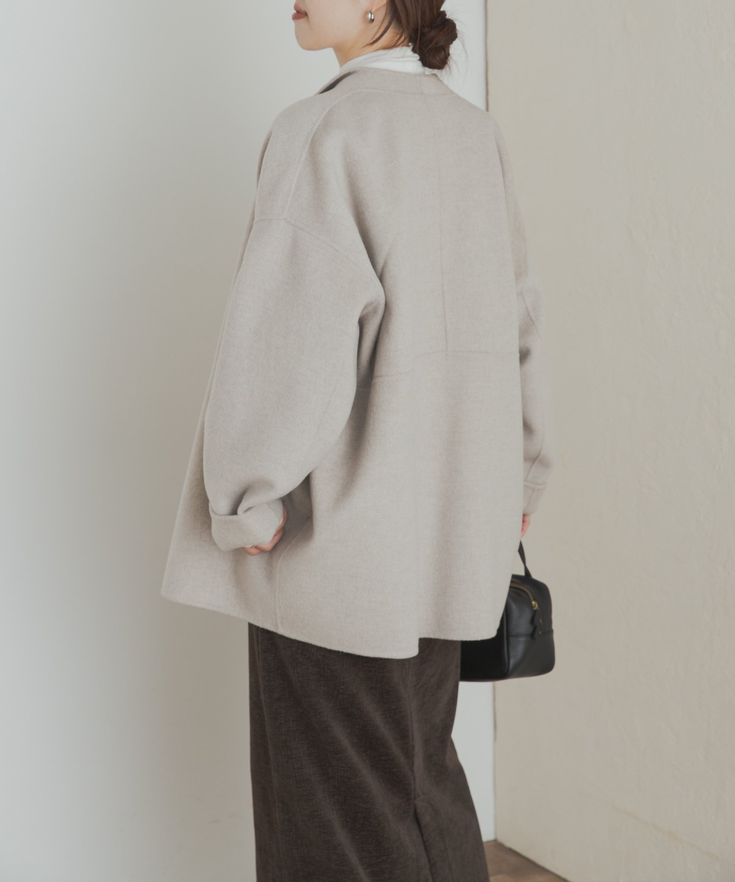 URBAN RESEARCH DOORS｜ウールリバーミドルガウンコート | Rakuten