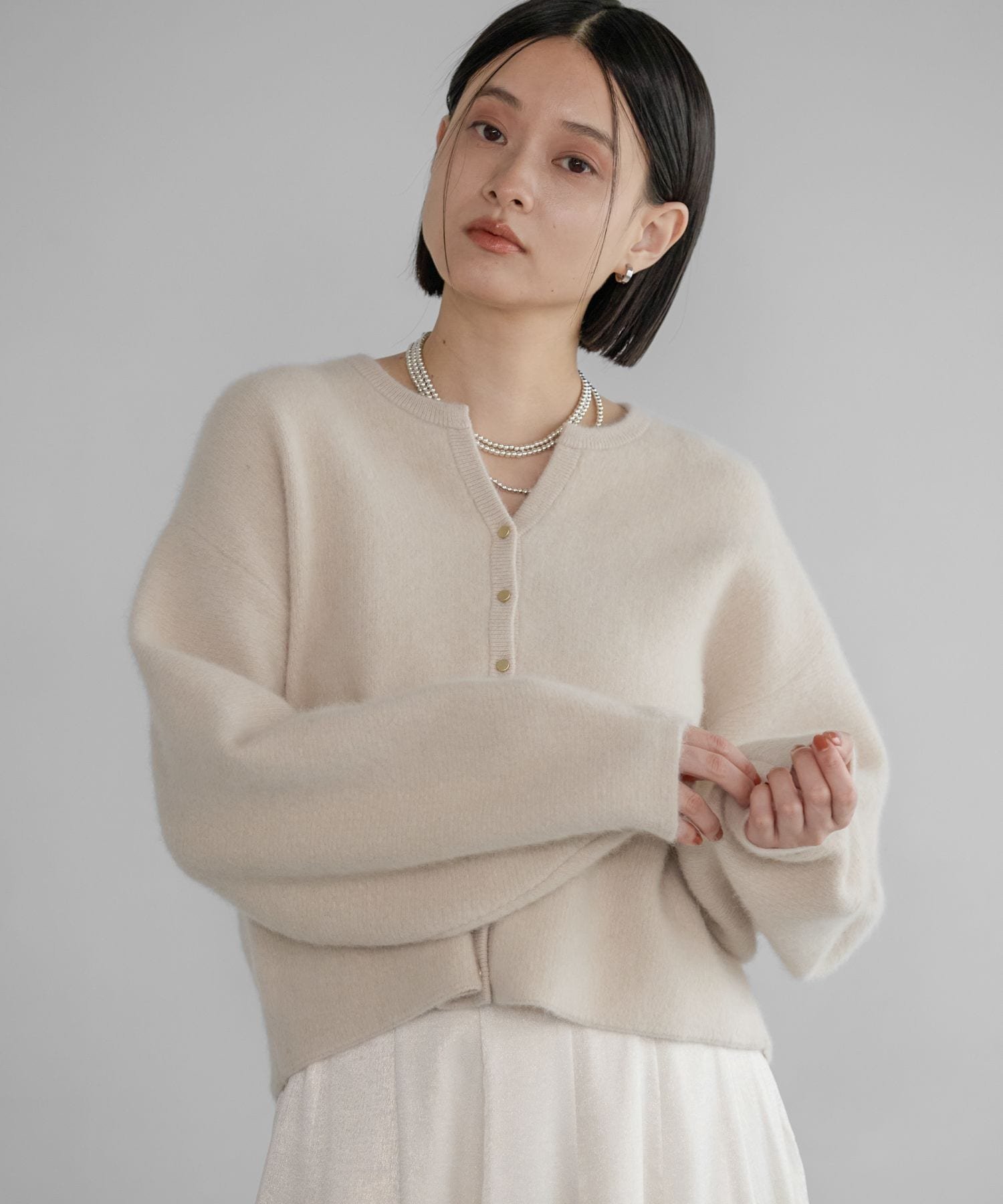 A part by｜CNラクーンコンカーディガン | Rakuten Fashion(楽天