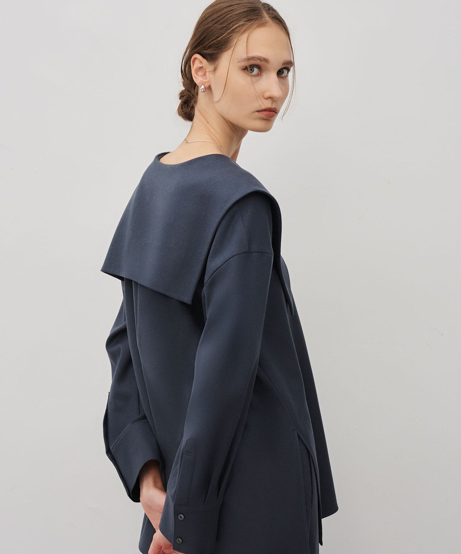 uncrave｜フランネル BIGカラーシャツ | Rakuten Fashion(楽天