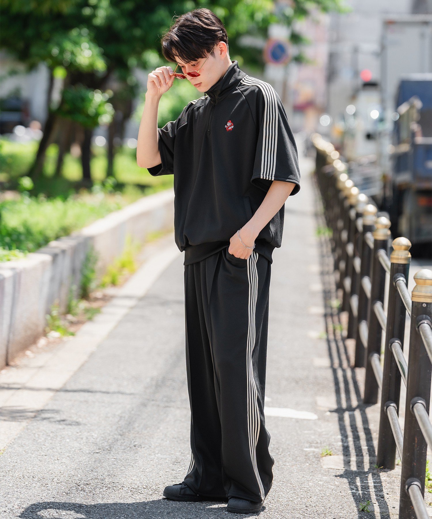 improves｜SIDEWAY STANCE サイドウェイスタンス ワンポイント ハーフ