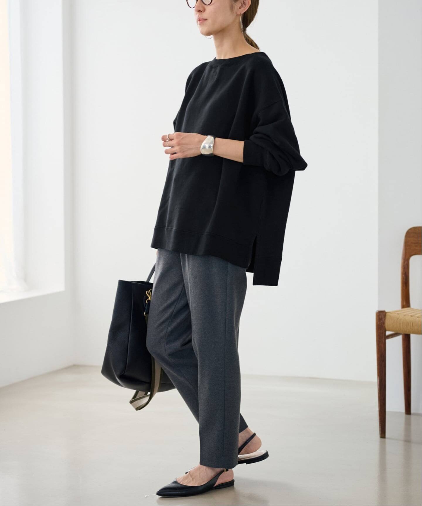 FRAMeWORK｜≪一部カラーWEB限定 / 追加≫ボートネックワイド