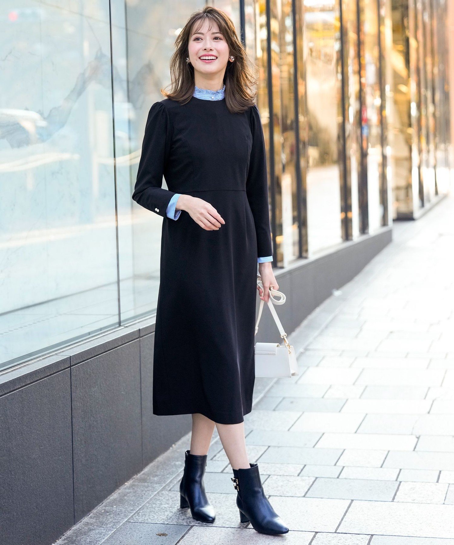 ANY SIS｜【2WAY】セレモニーダブルクロス ワンピース | Rakuten