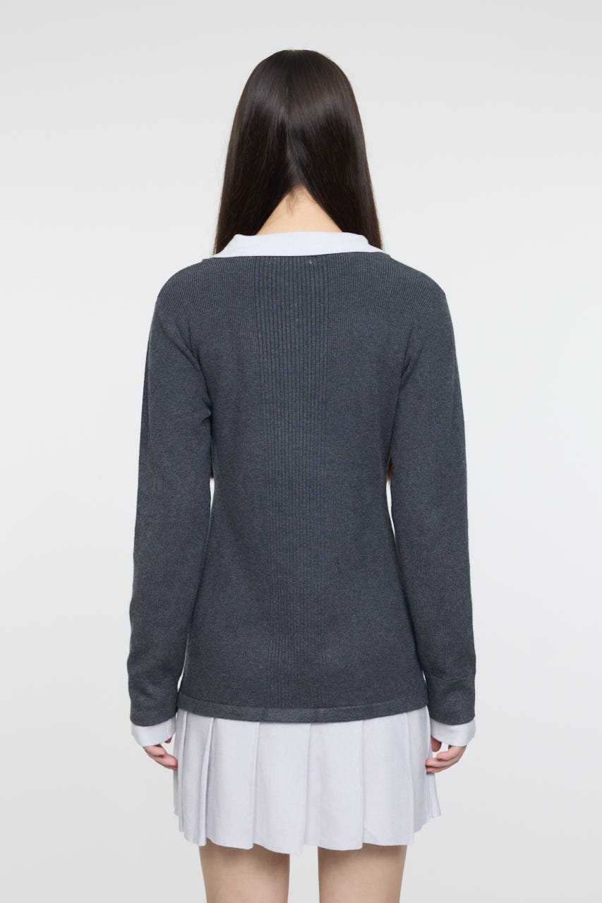 moussy｜LAYERED KNIT ミニドレス | Rakuten Fashion(楽天ファッション
