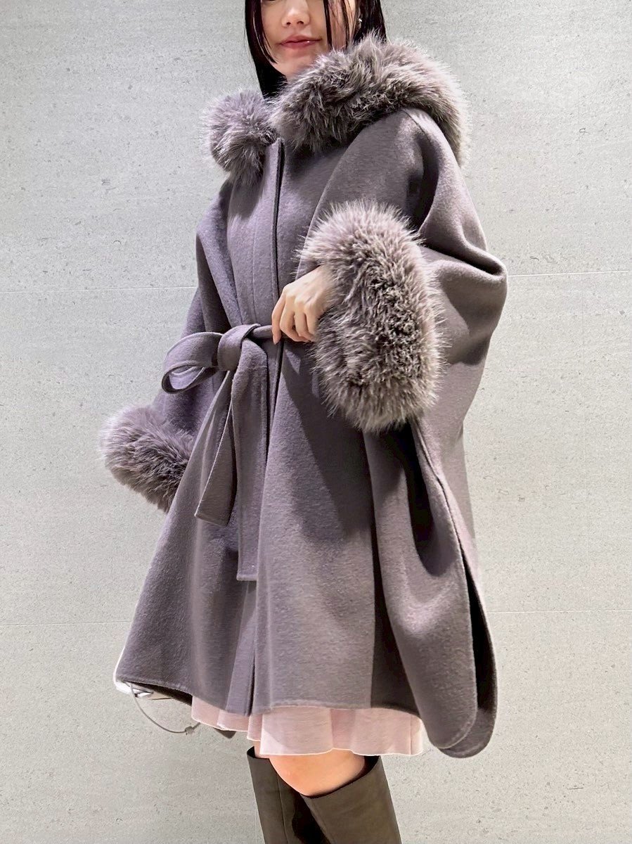 CELFORD｜ファーポンチョコート | Rakuten Fashion(楽天ファッション