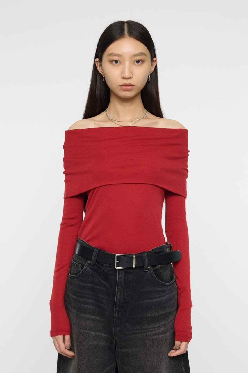 moussy｜OFF SHOULDER カットトップス | Rakuten Fashion(楽天